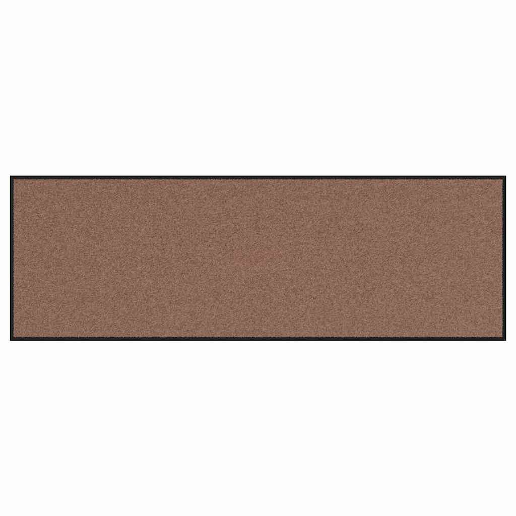 vidaXL Fußmatte Fußmatte Braun und Schwarz 60 x 180 cm Polypropylen und Vin günstig online kaufen