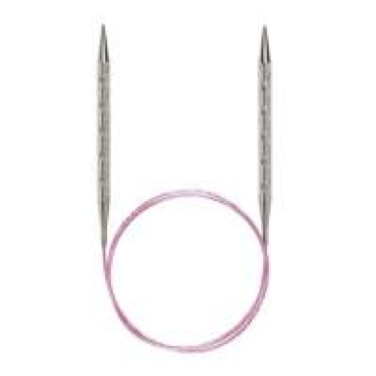 Addi Ferri Circolari 80 Cm 3,50 Mm – In Ottone Rivestito, Cavo Flessibile, Per Maglia E Progetti Creativi