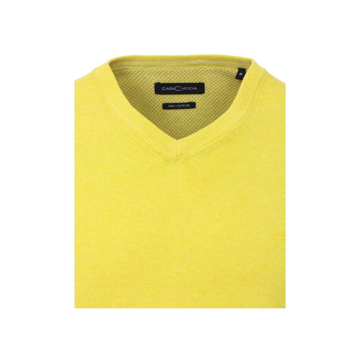 V-Ausschnitt-Pullover (1-tlg) Gelb VENTI regular gelb (534)