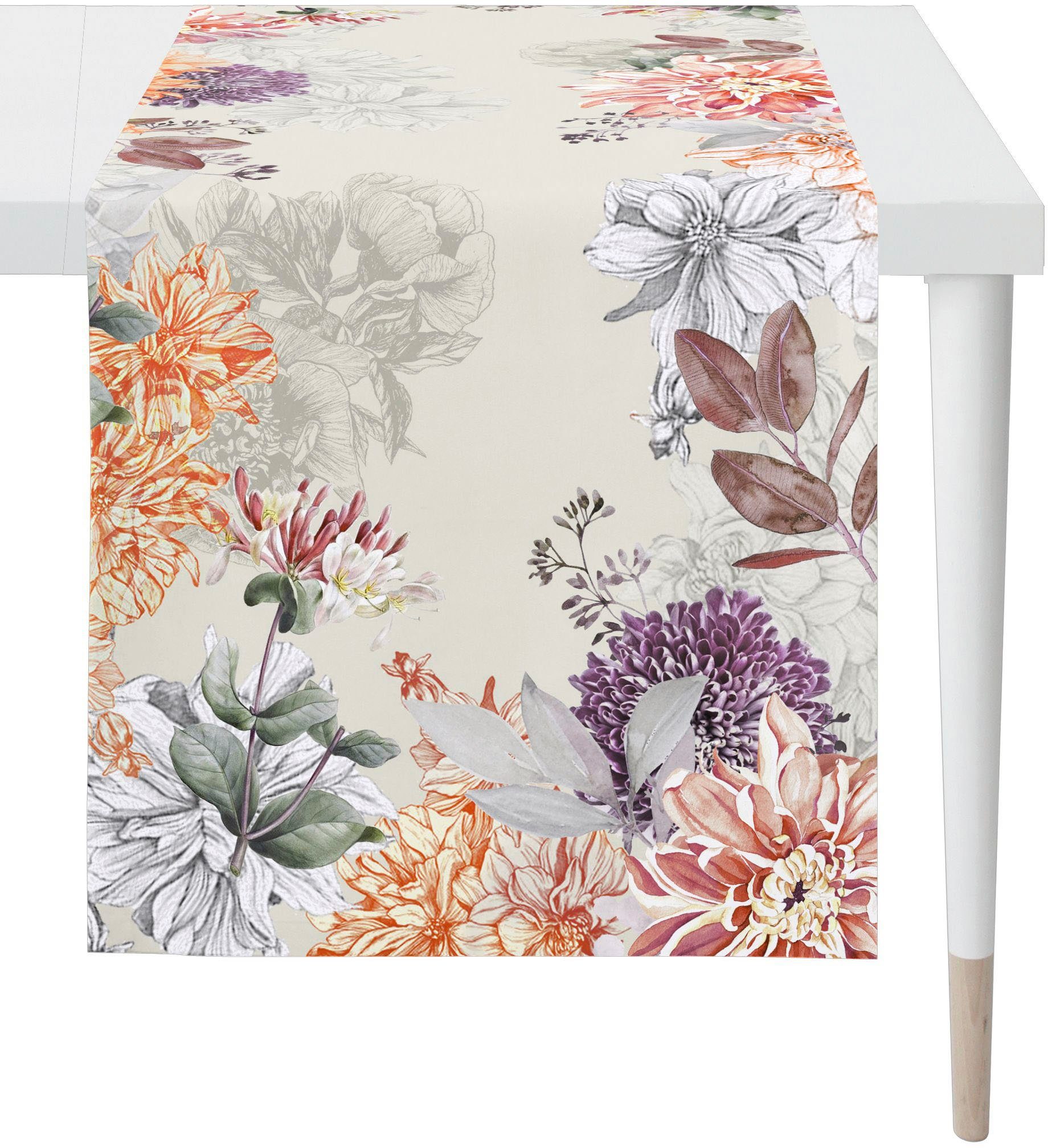 APELT Узкие скатерти 5604 HERBSTZEIT, Herbstdeko, Herbst (1-tlg), Digitaldruck