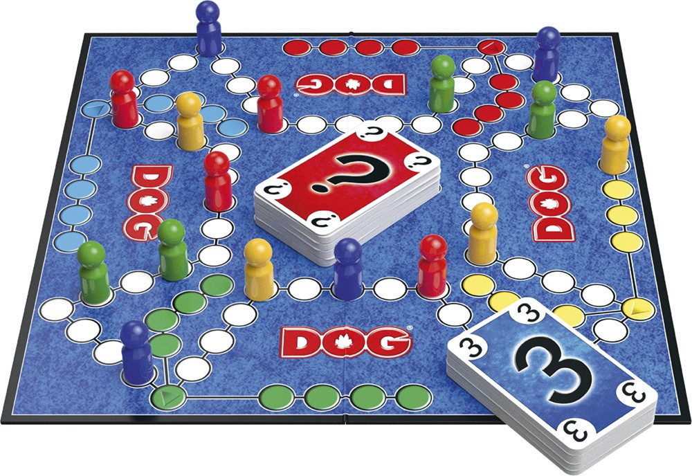 Schmidt Spiele Spiel Familienspiel Taktikspiel Classic Line DOG 49412