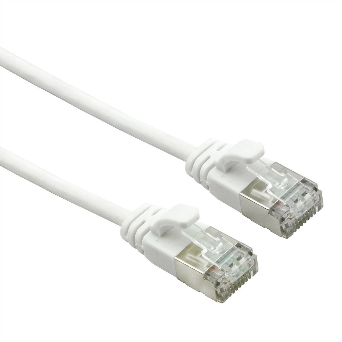 ROLINE U/FTP DataCenter Kabel Cat.7 LAN-Kabel, RJ-45 Männlich (Stecker), RJ-45 Männlich (Stecker) (50.0 cm), LSOH, mit RJ45 Steckern (500 MHz / Class EA), slim