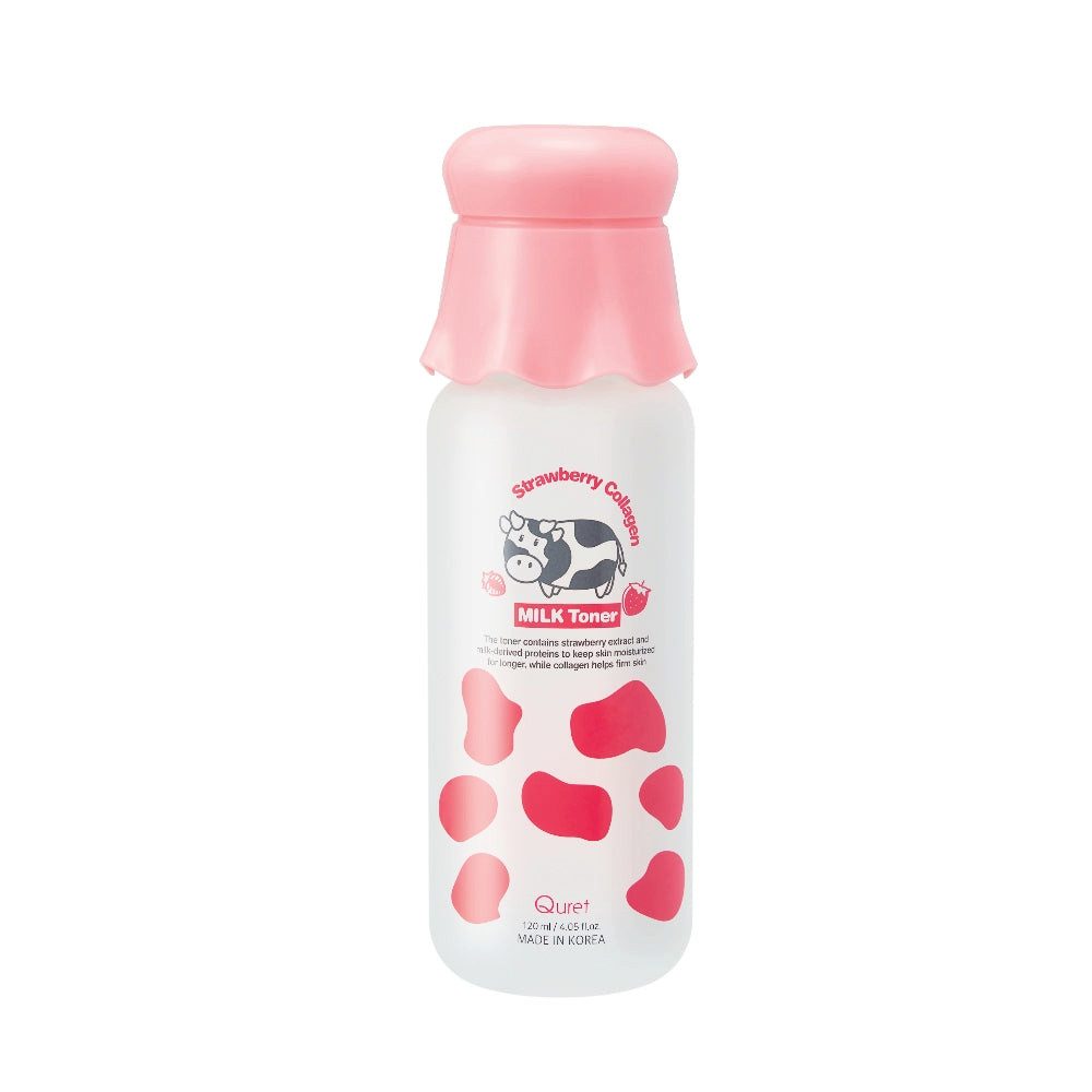 QURET Toner QURET, Strawberry Collagen Milk Toner - 120 ml