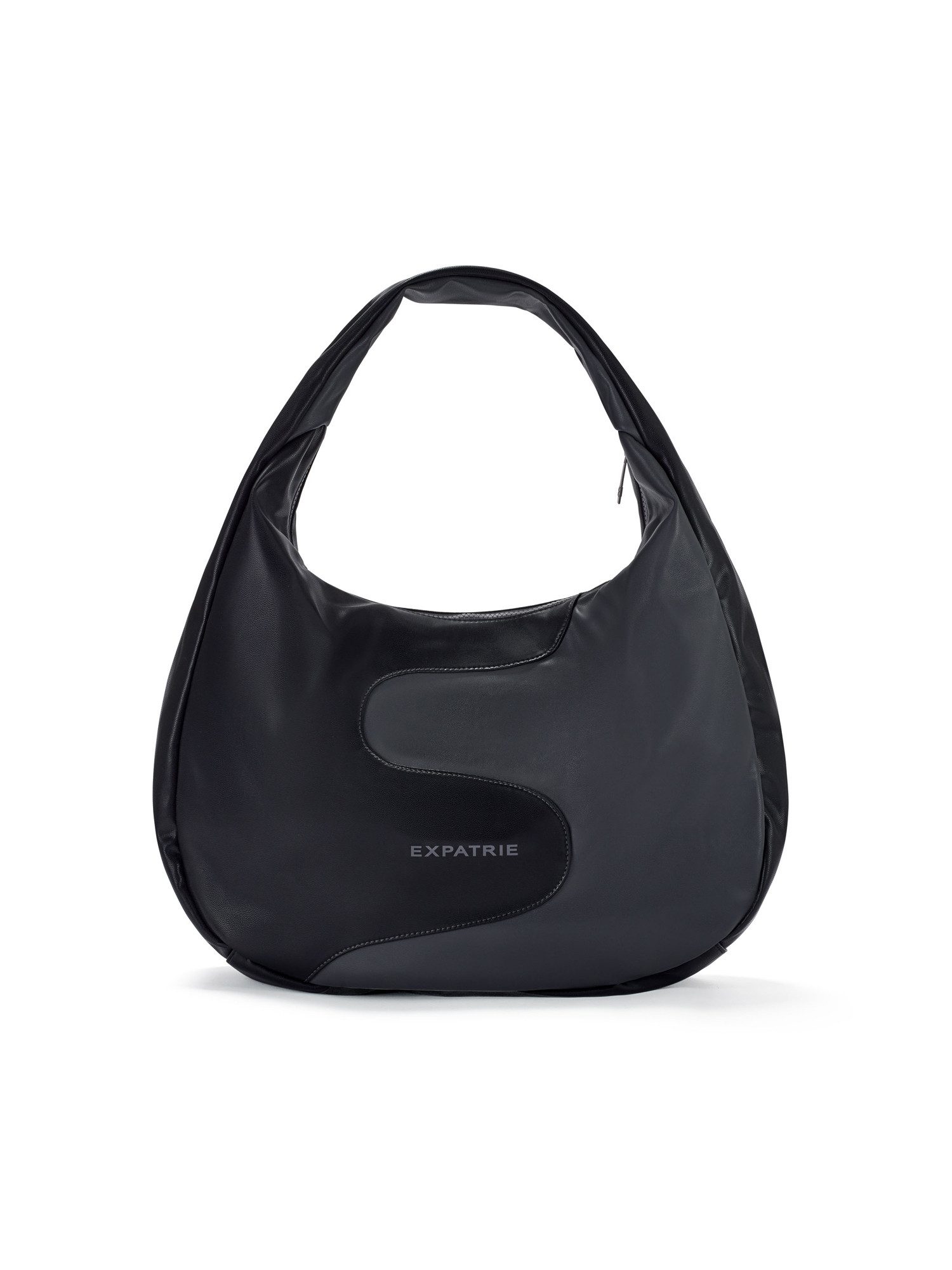 Expatrié Schultertasche Lina Zweifarbige Schultertasche für Damen (1-tlg), Große Tasche im slouchy Look, wasserabweisend