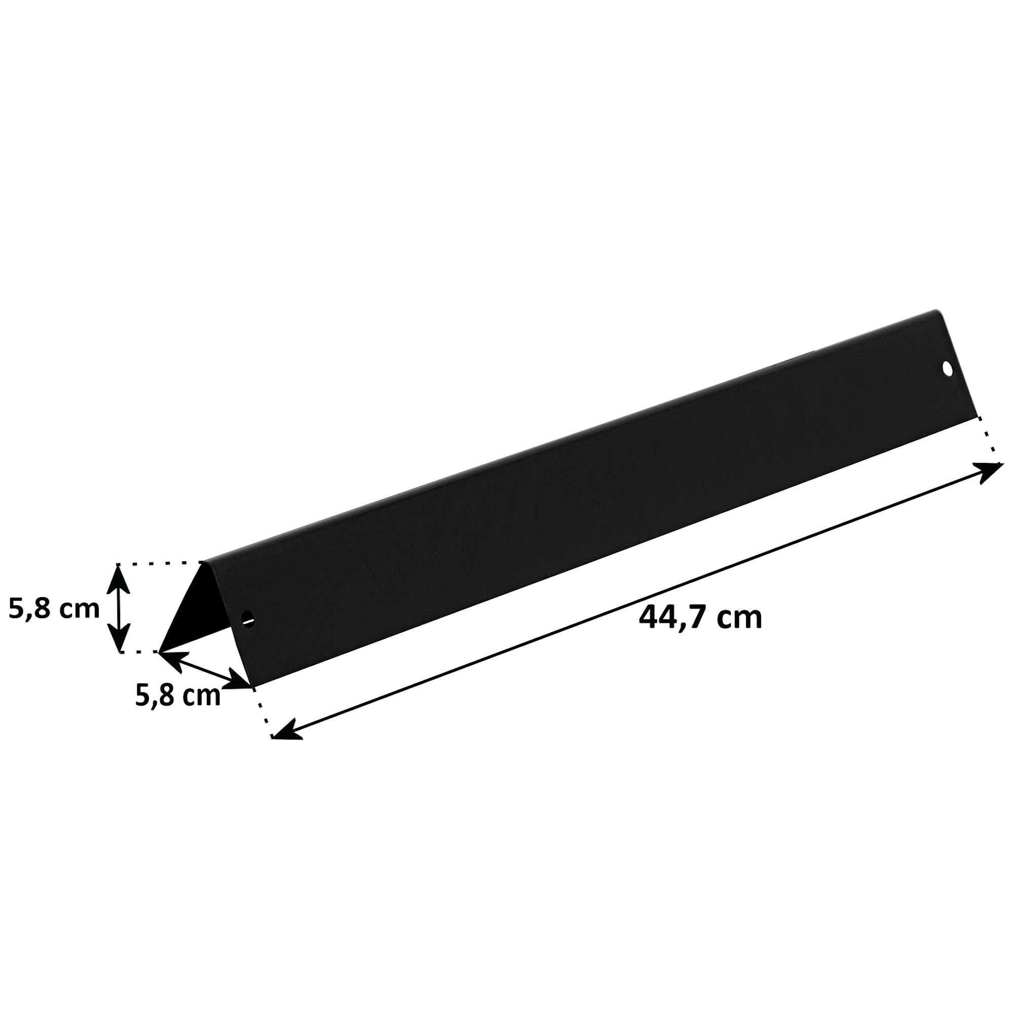BBQ-Toro Gasgrill porzellanemaillierte Flammenverteiler Set (5 Stück), 44,7 x 6cm, Weber Genesis 300 Serie Modelljahre: 2011 - 2016