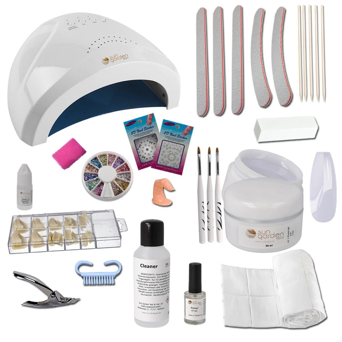 Nagellack-Set Starterset Nail PHASE ONE - UV Gel Set