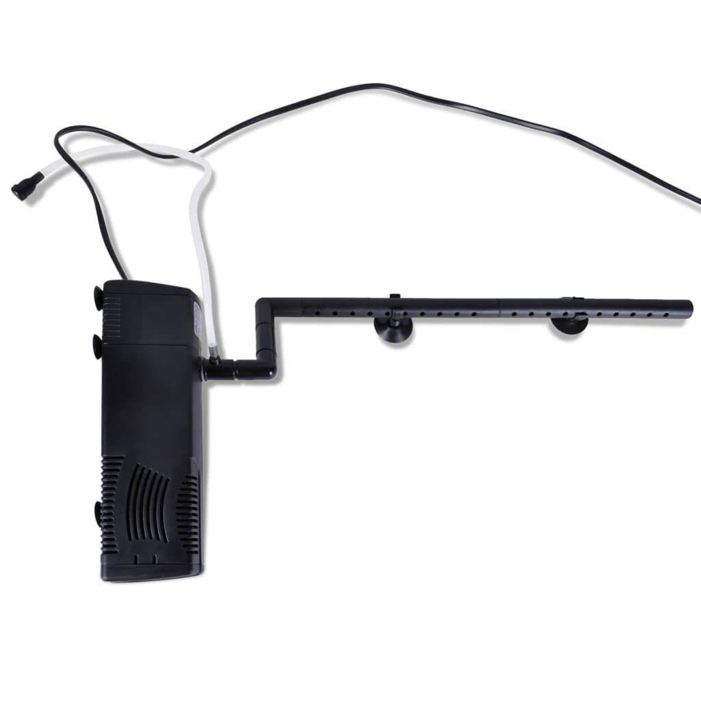 vidaXL Sandfilteranlage, Aktivkohle Filterpumpe Aquariumfilter Aquafilter 800L/h