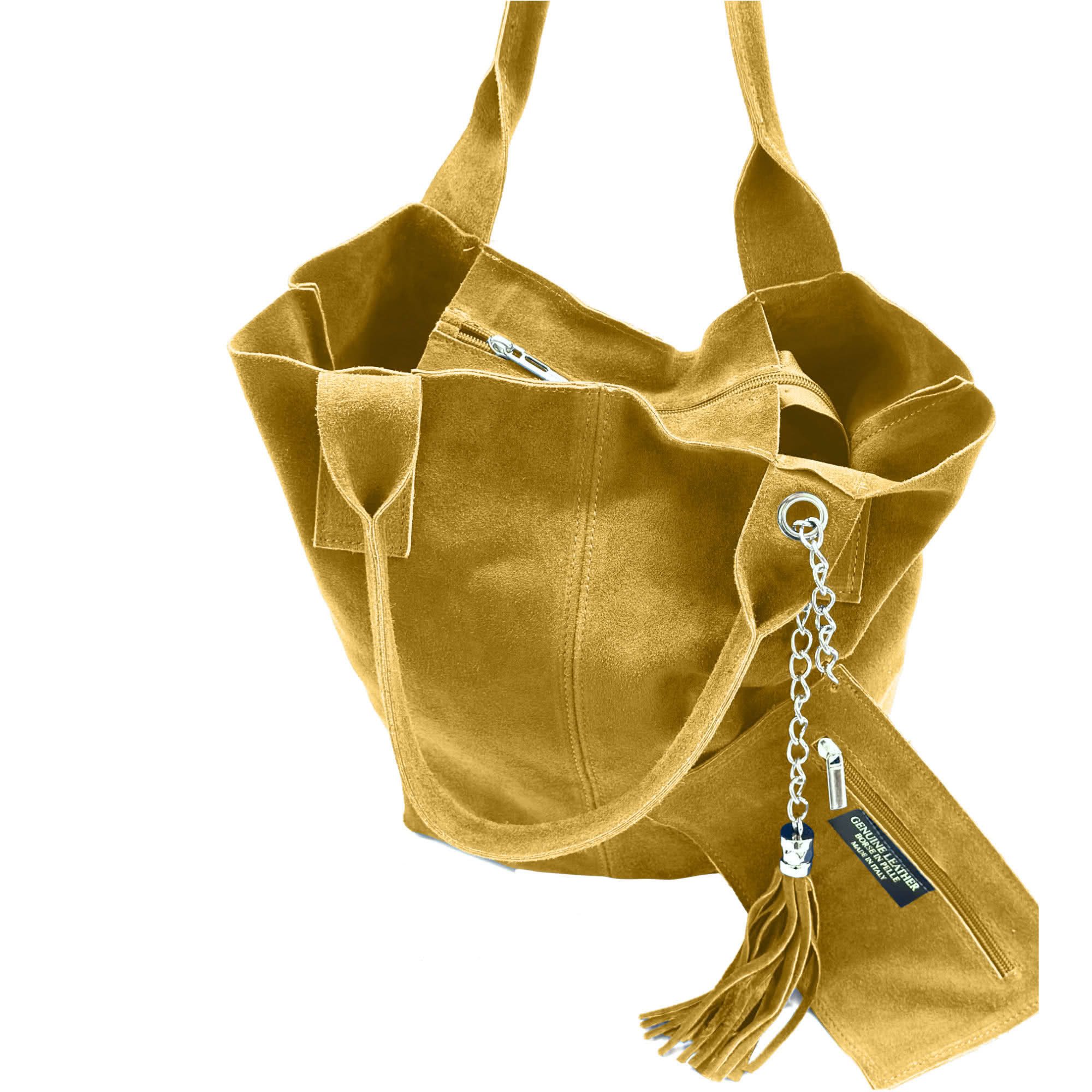 KMISSO Henkeltasche Große Beutel Wild Leder Tasche Shopper Henkel Schulter Tasche 30704 (1-tlg), im eleganten Look
