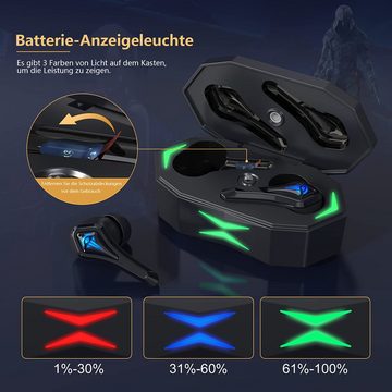 GelldG Kabellose Bluetooth Mobile Gaming Kopfhörer, Bluetooth 5.3 Kopfhörer