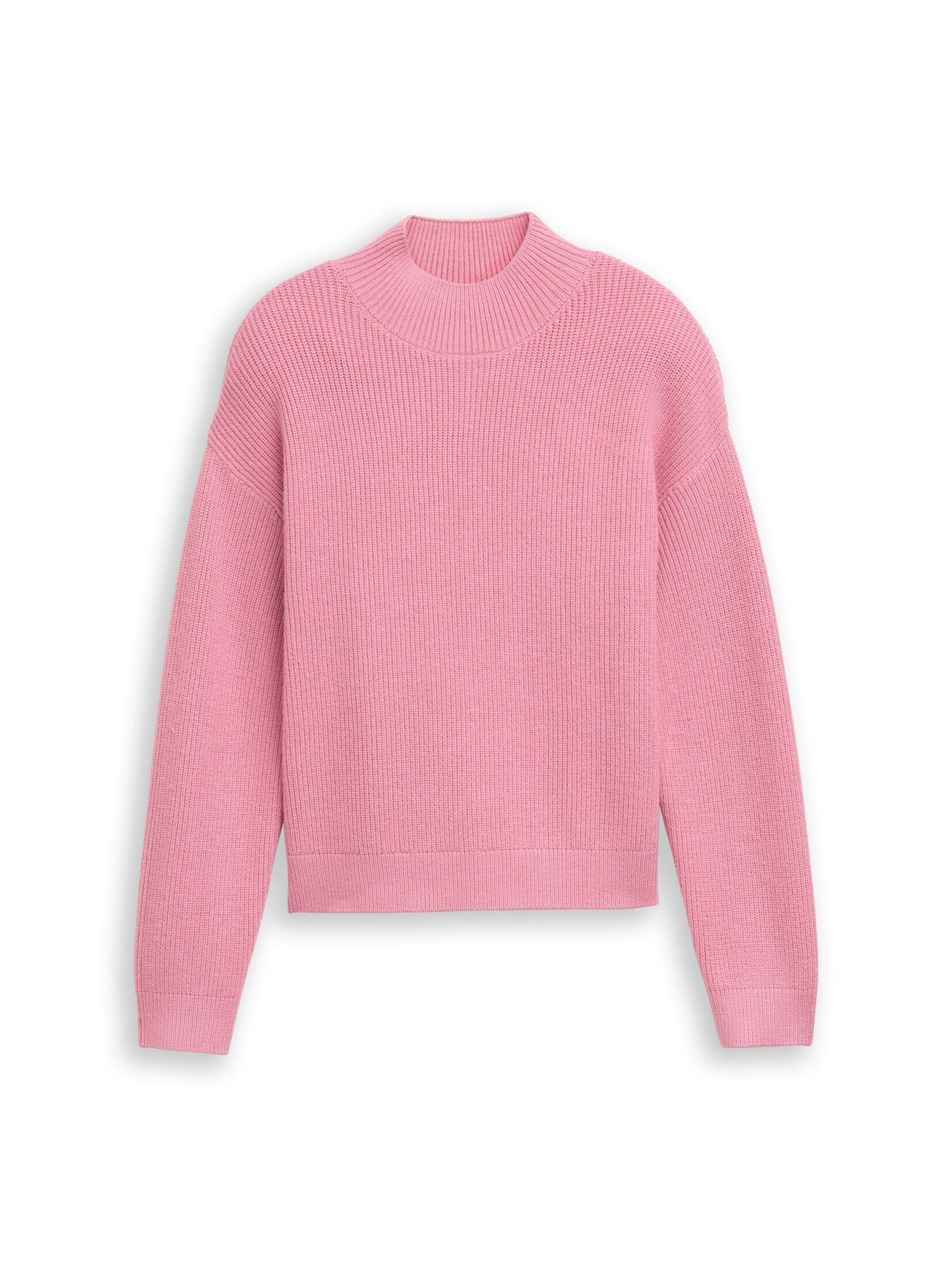 TOM TAILOR Strickpullover Pullover & Strickjacken Strickpullover mit Stehkragen