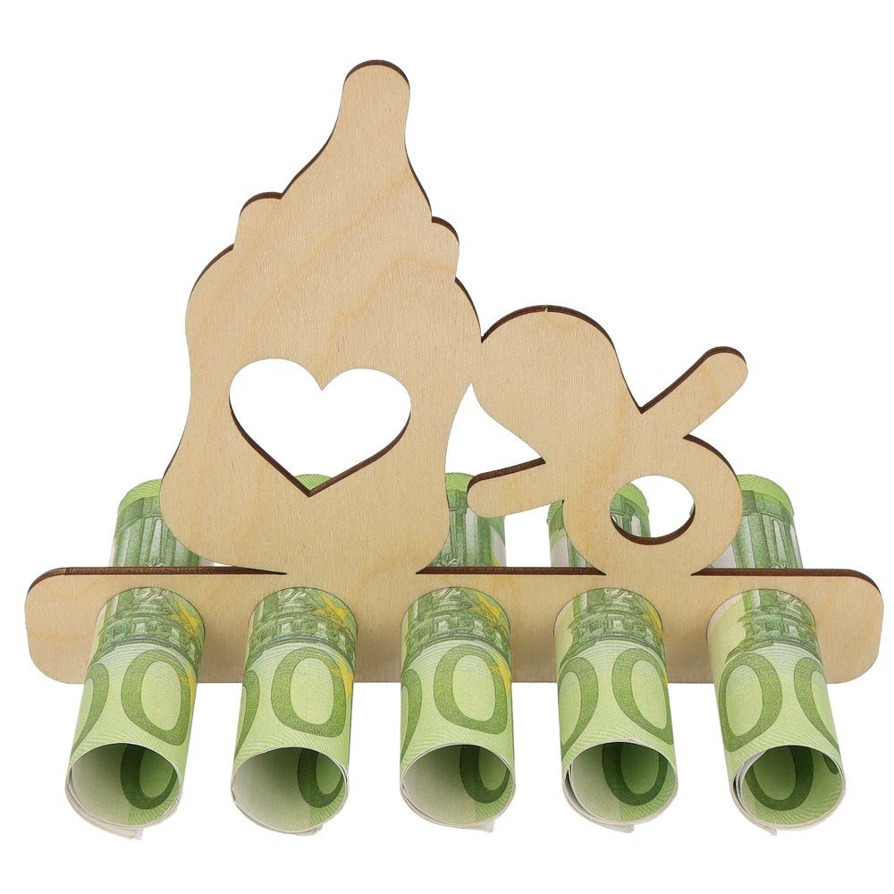 Spruchreif® Spardose Geldgeschenk Baby, Geschenke aus Holz, Geschenk zur Ge günstig online kaufen