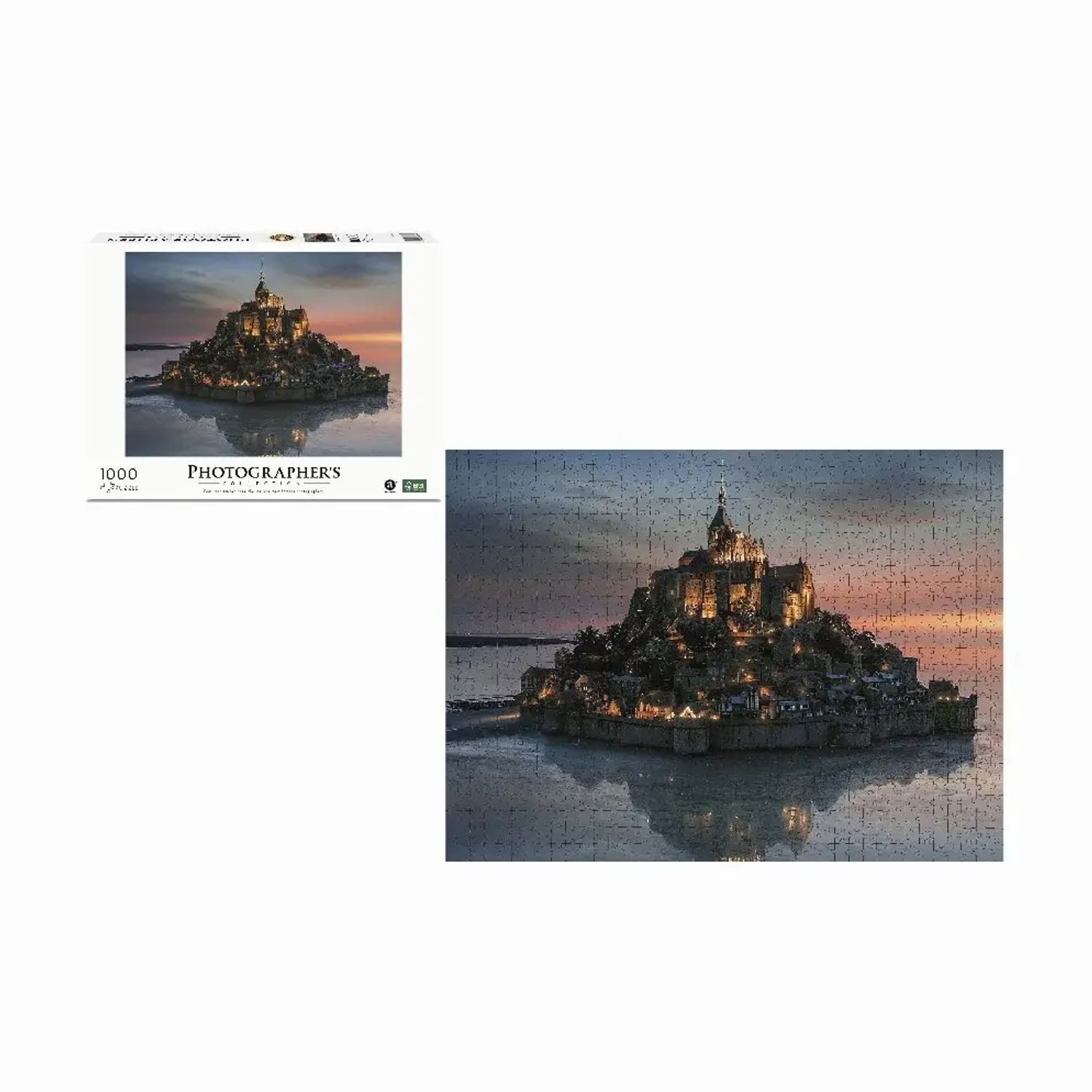 ambassador Puzzle Mont Saint-Michel 1000 Teile (Sebastien Nagy), 1000 Puzzleteile