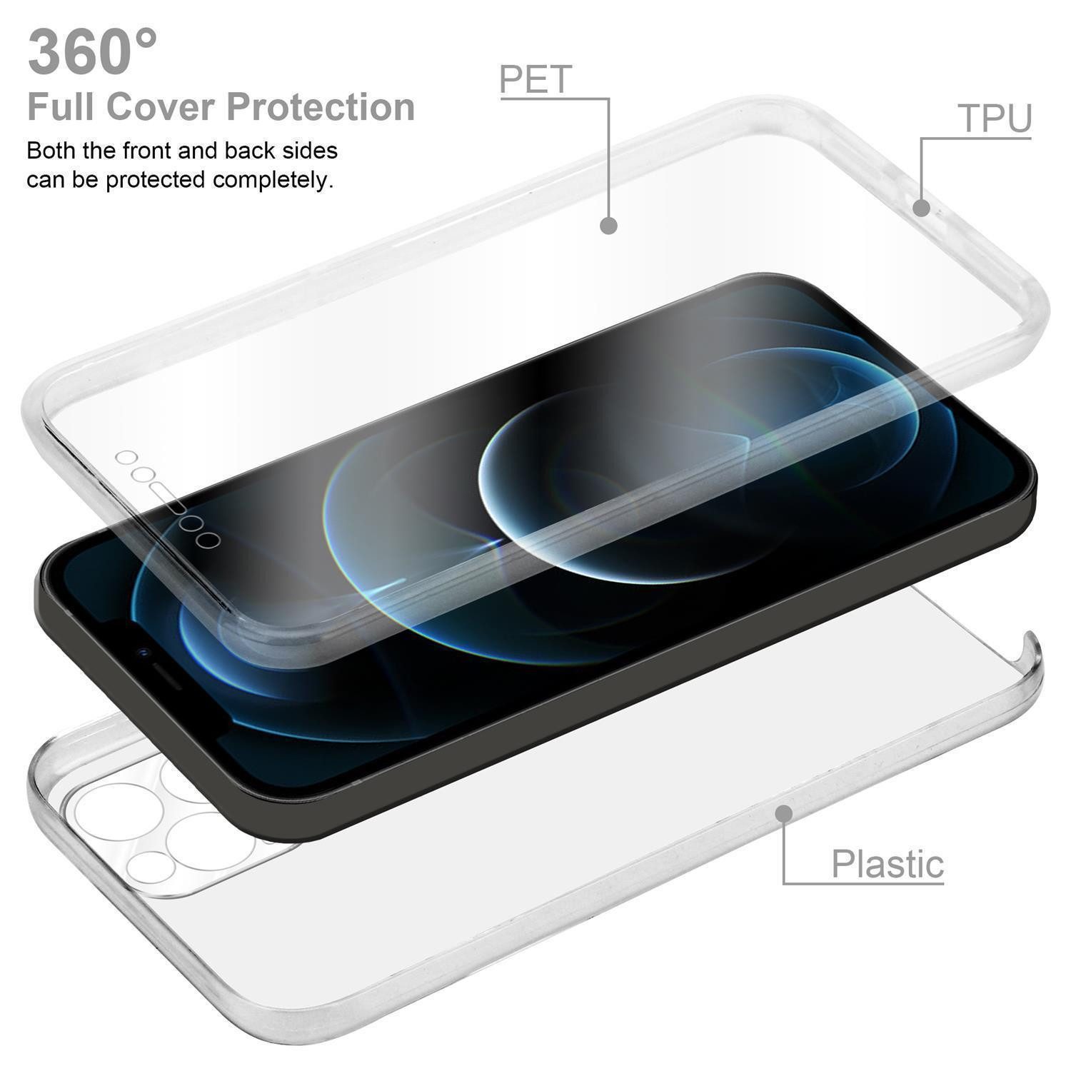 Cadorabo Handyhülle für Apple iPhone 13 Hülle Apple iPhone 13, Flexible Case Handy Schutzhülle - Hülle - Back Cover 360° Grad