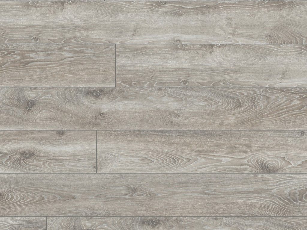 KRONOTEX Laminat Laminat Highland Eiche Silber D4797 Mammut plus Landhausdiele, 4 St.