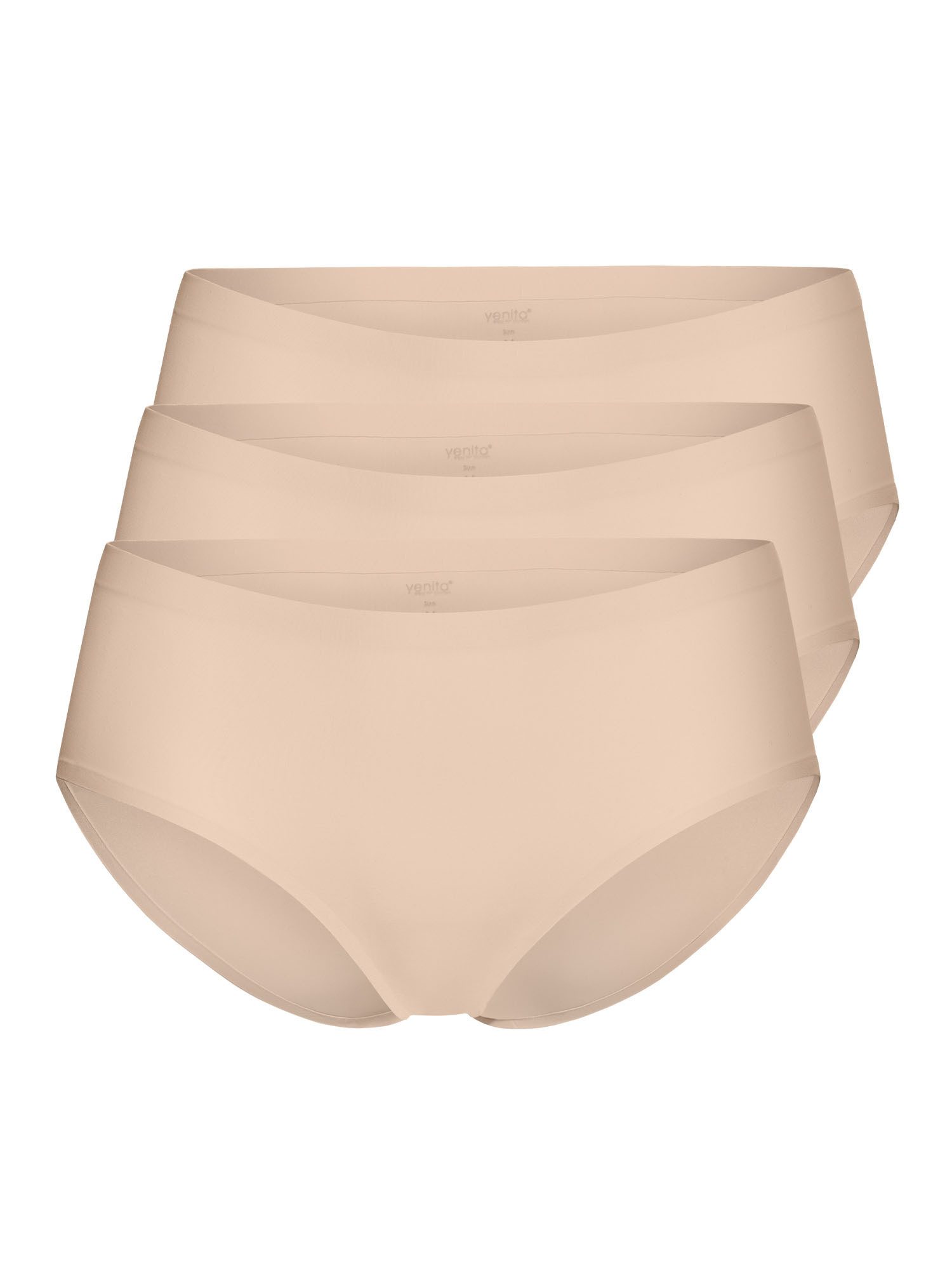 Yenita® Slip Nahtlose Hüftslips (3-St) aus Microfaser