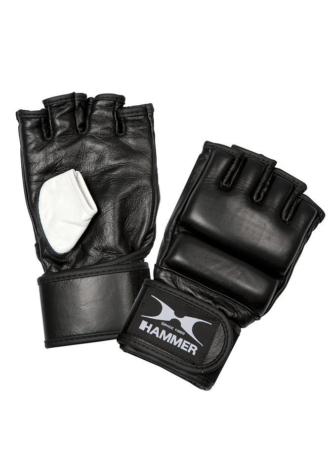Hammer Sandsackhandschuhe Premium MMA, 40 cm Bandage zur  Handgelenksstabilisierung