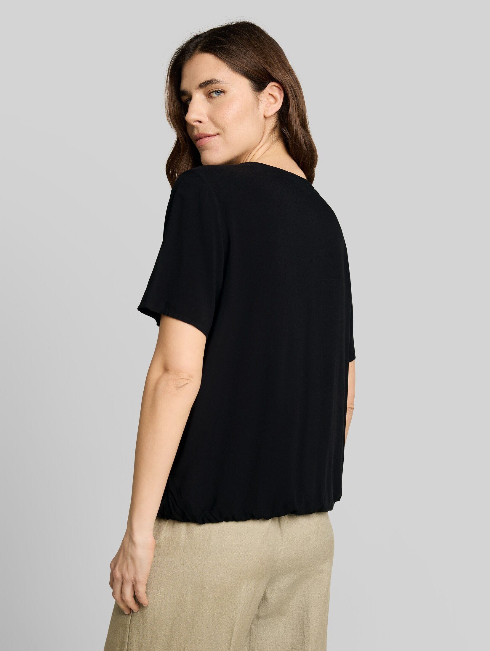 TOM TAILOR Kurzarmbluse Blusen & Shirts Bluse aus Viskose