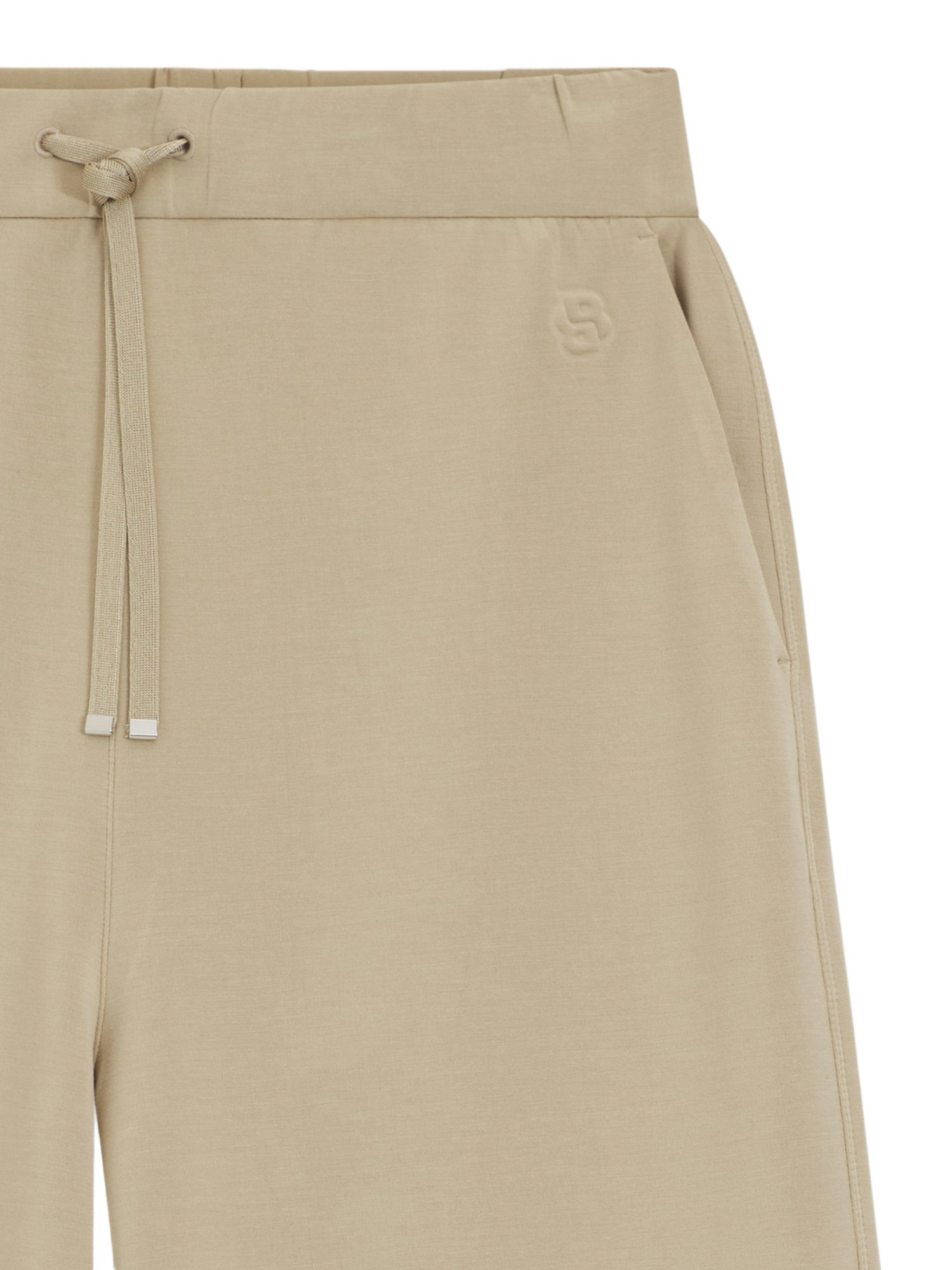 BOSS Jerseyhose BOSS Women Black natur,Casual,Polyester,Unifarben,Gerade,Mittel