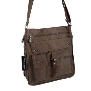 BAG STREET Umhängetasche Bag Street - Damen Herren Messengerbag Stofftasche Umhängetasche Auswa