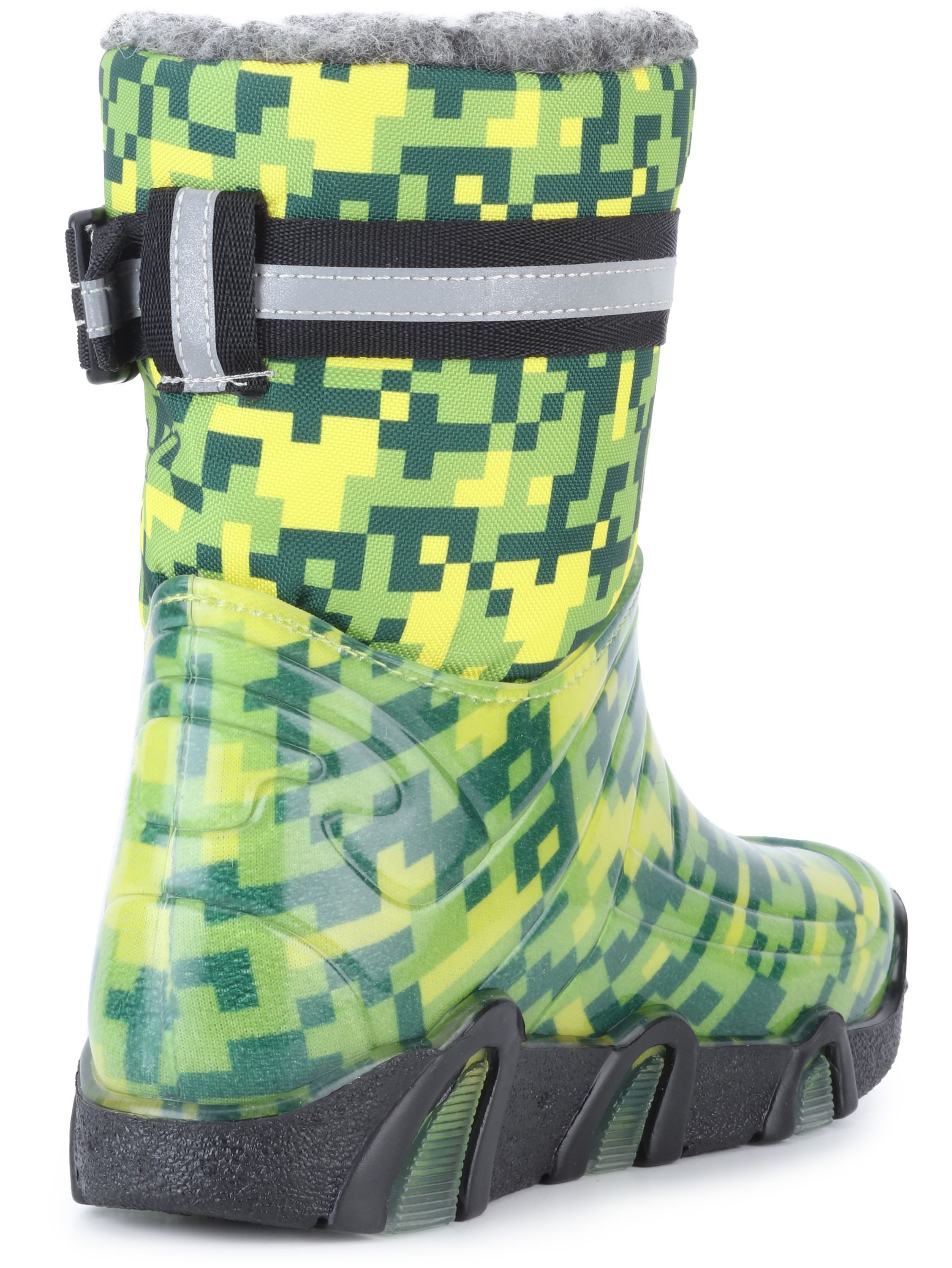 Ladeheid Kinder Mädchen Jungen Schneestiefel Gummistiefel gefüttert LAZT008 Gummistiefel – Bild 2 von 5