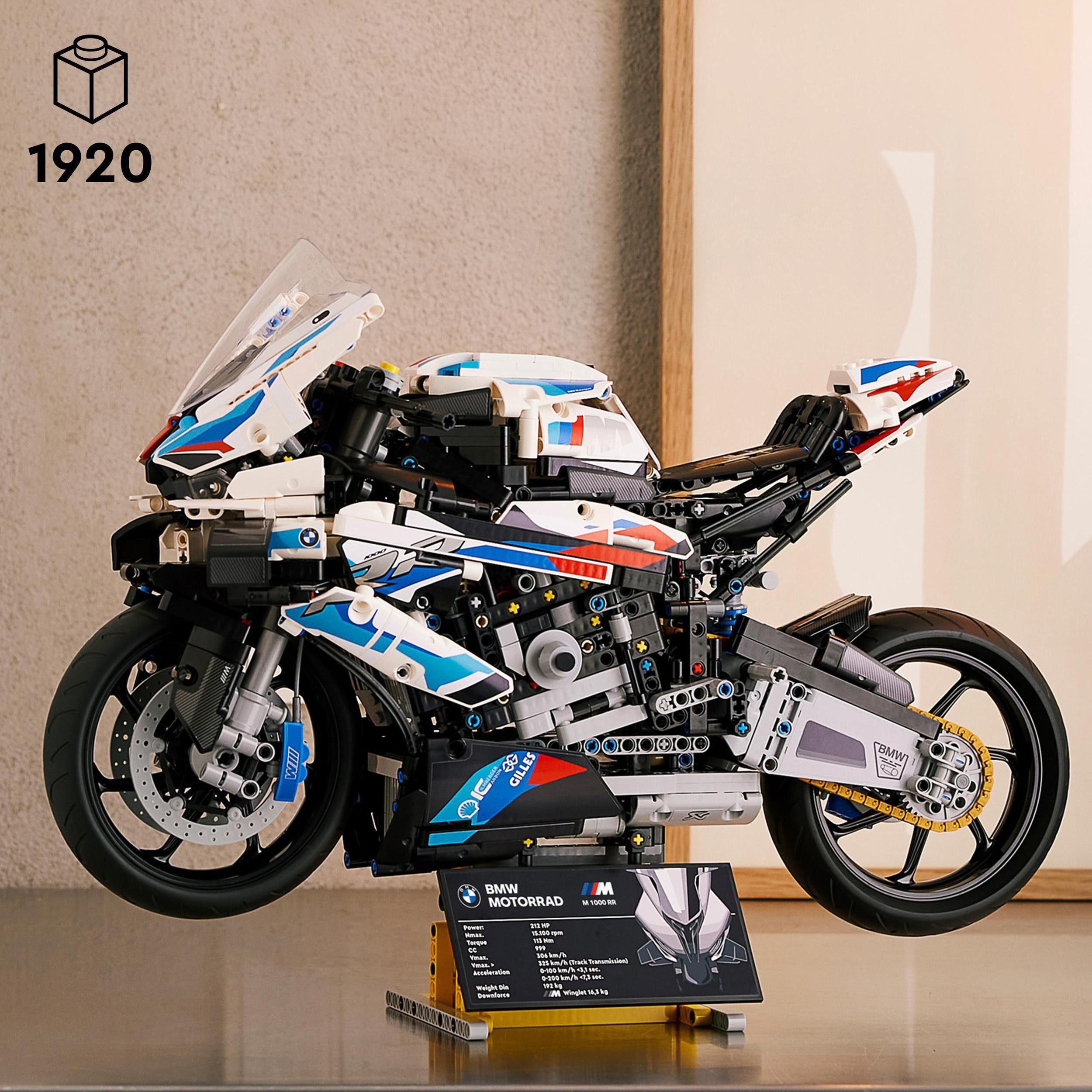 LEGO® BMW M 1000 RR (42130), LEGO® Technic Konstruktionsspielsteine, (1920 St), Made in Europe