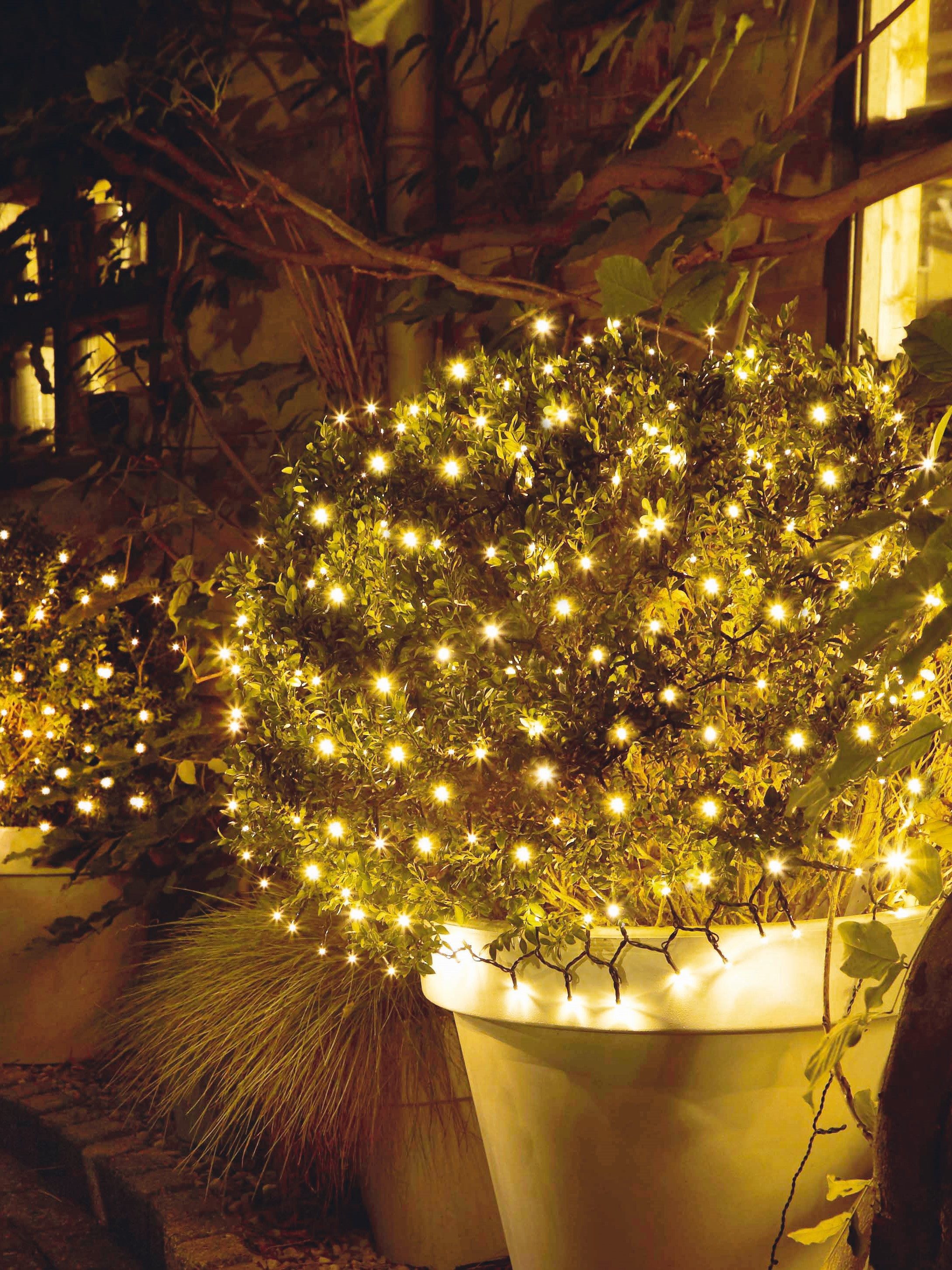 Luxform LED-Lichternetz Lichterkette LED Lichternetz Deko Weihnachten Netz günstig online kaufen