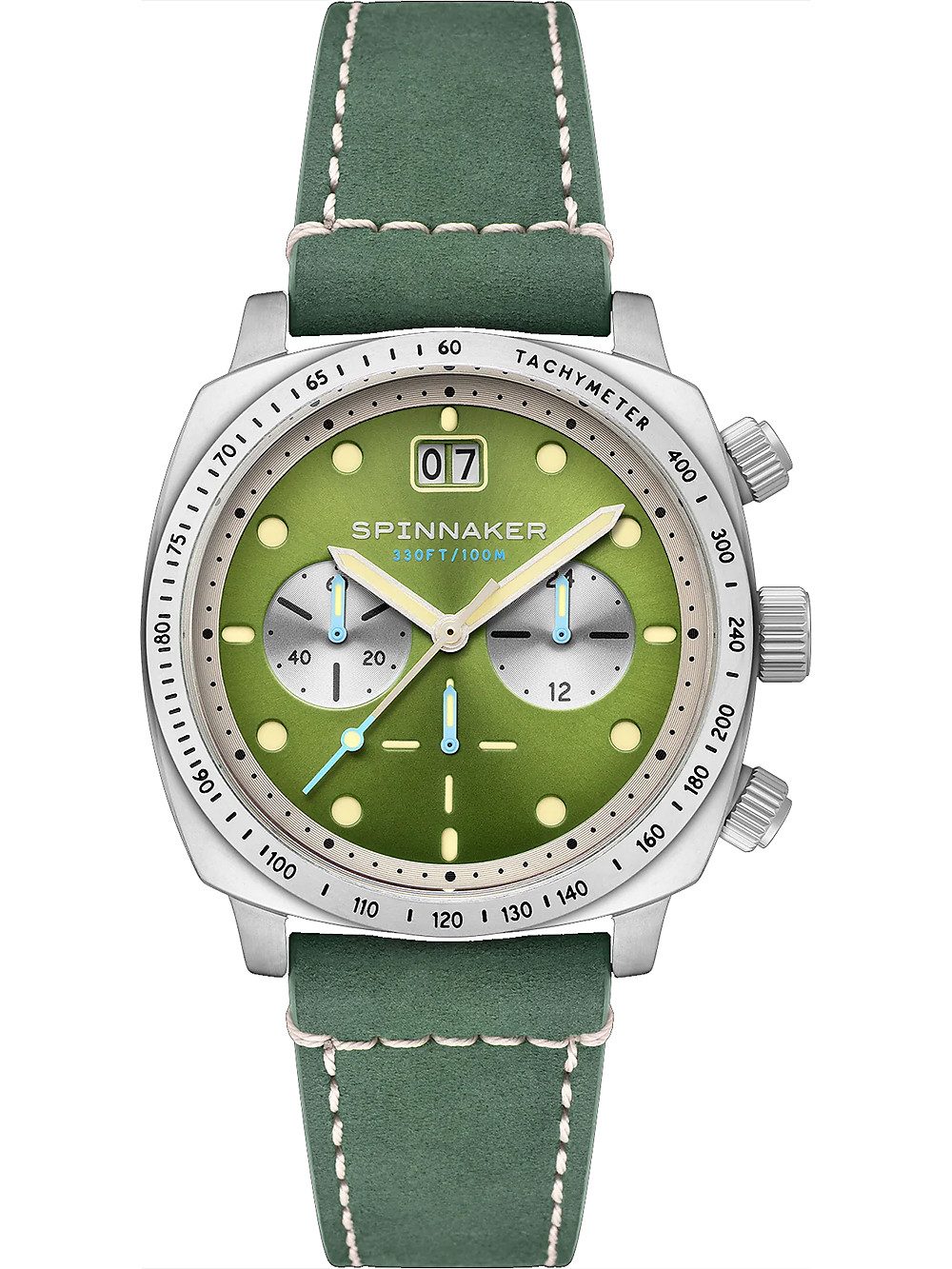 Spinnaker Quarzuhr Spinnaker SP-5068-06 Herrenuhr Hull Chronograph Shire Green 42mm 10ATM Spinnaker SP-5068-06 Herrenuhr Hull Chronograph Shire Green 42mm 10ATM