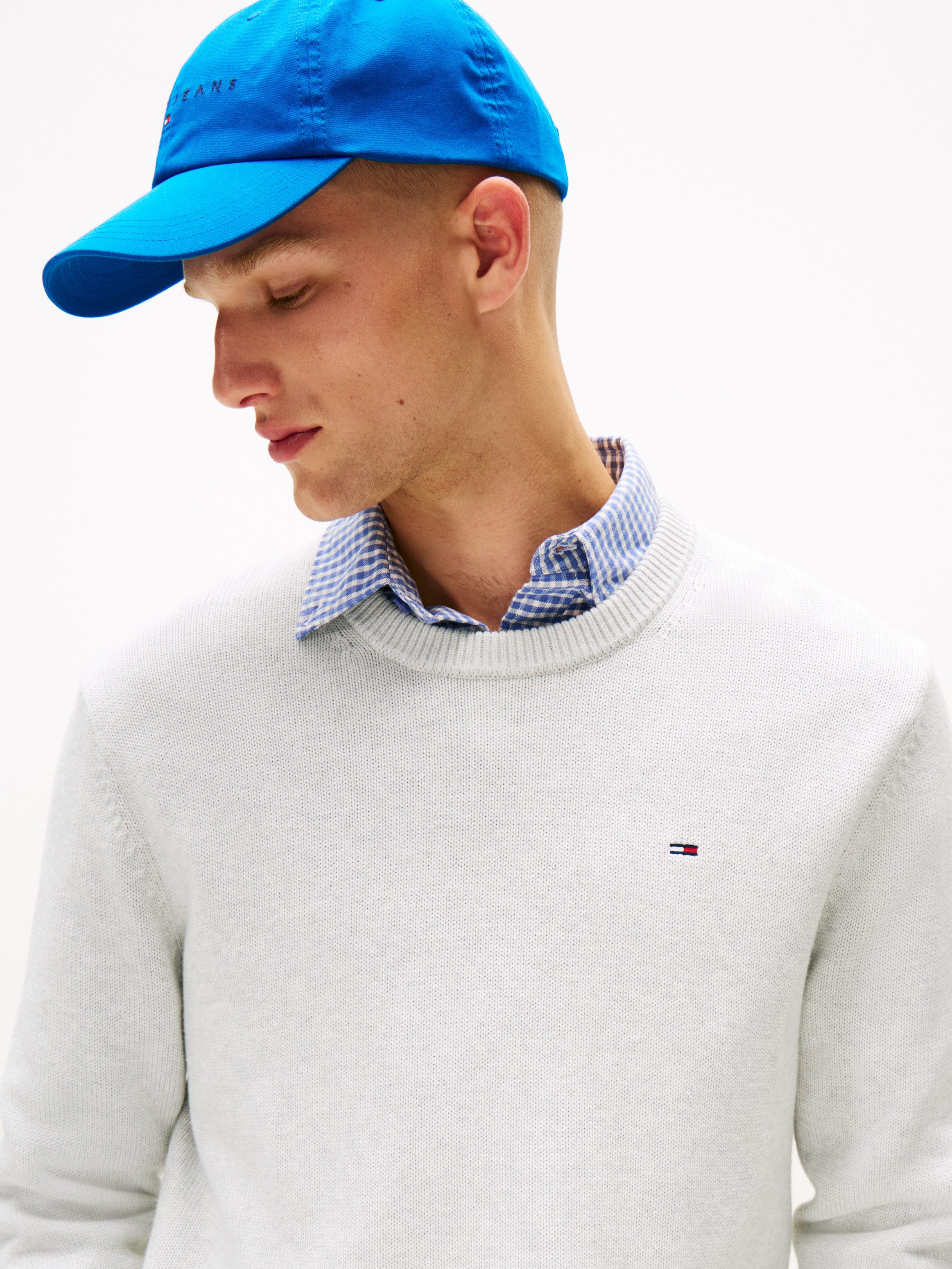 Tommy Jeans Rundhalspullover Slim fit mit Rundhalsausschnitt günstig online kaufen