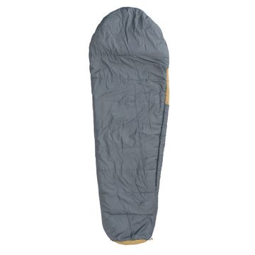 Lumaland Mumienschlafsack Where Tomorrow Camping Schlafsack mit Tasche, wasserabweisend Wärmekragen atmungsaktiv 230x80x55