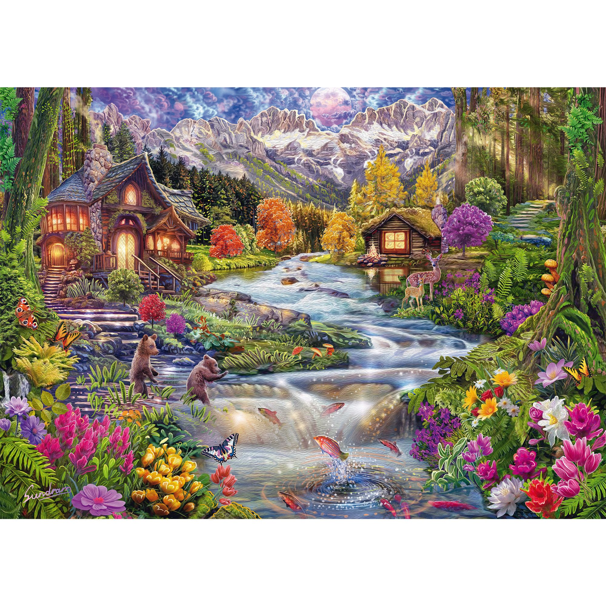 Schmidt Spiele Puzzle Schmidt Spiele Flussidyll günstig online kaufen