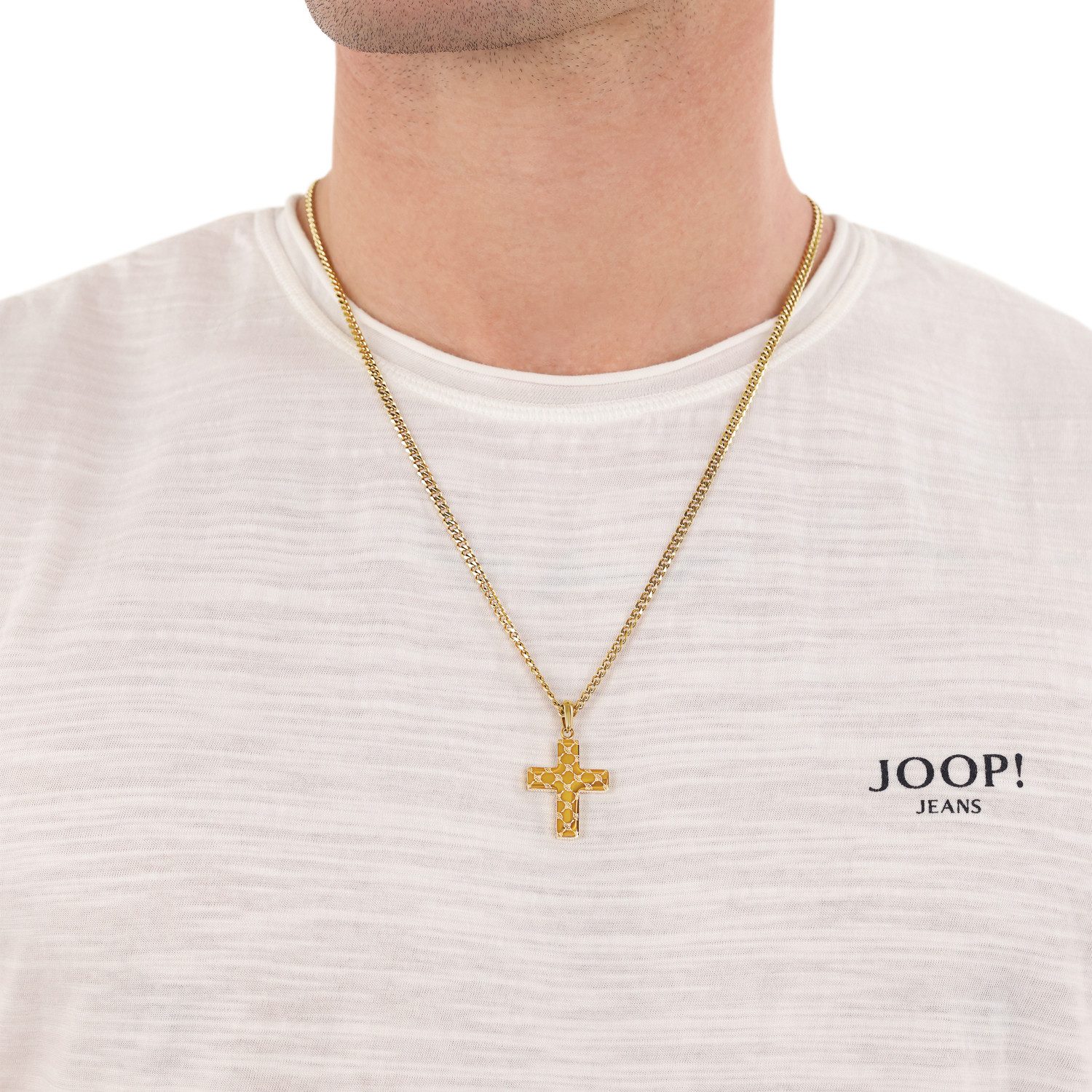 JOOP! Kette mit Anhänger Kreuz