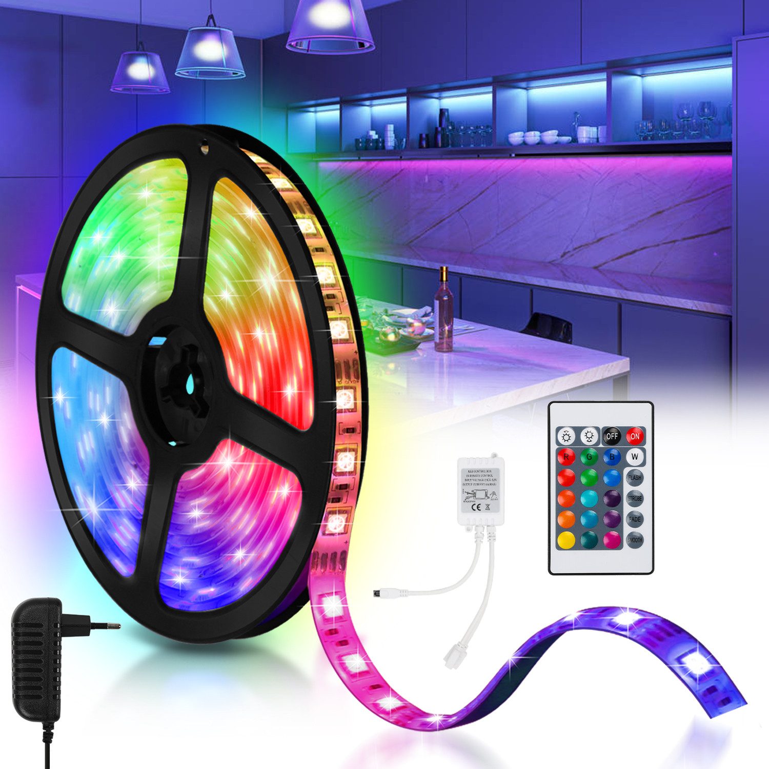 Clanmacy LED Stripe 1-10m LED Streifen günstig online kaufen