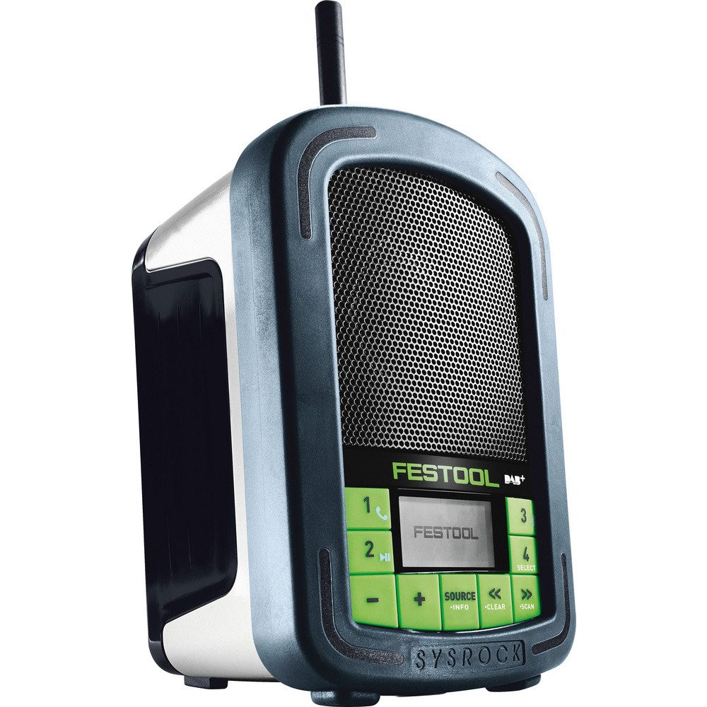 FESTOOL Festool BR 10 DAB+ Baustellenradio FM, DAB+ AUX, Bluetooth®, USB Radio