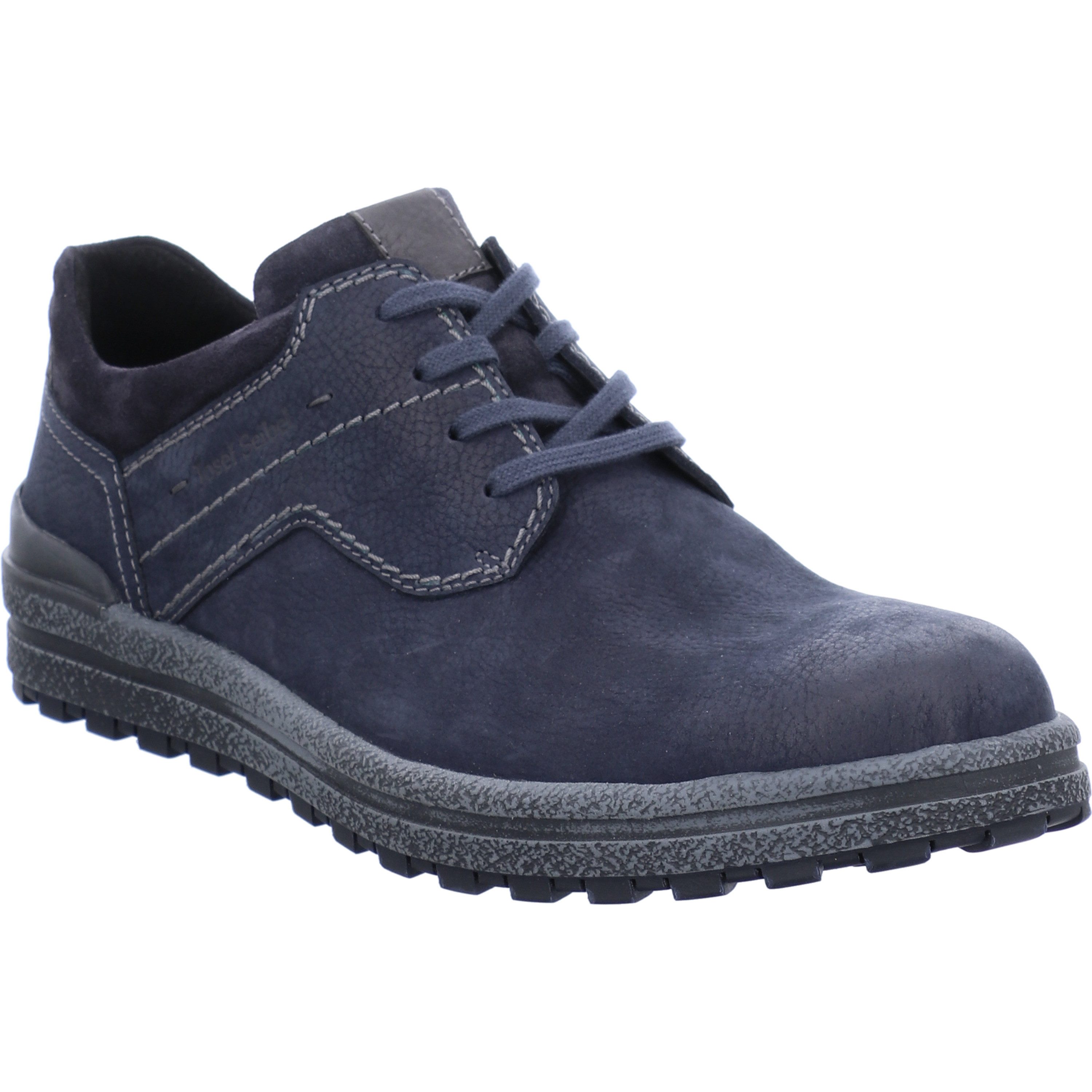 Josef Seibel Emil 24, blau Schnürschuh günstig online kaufen