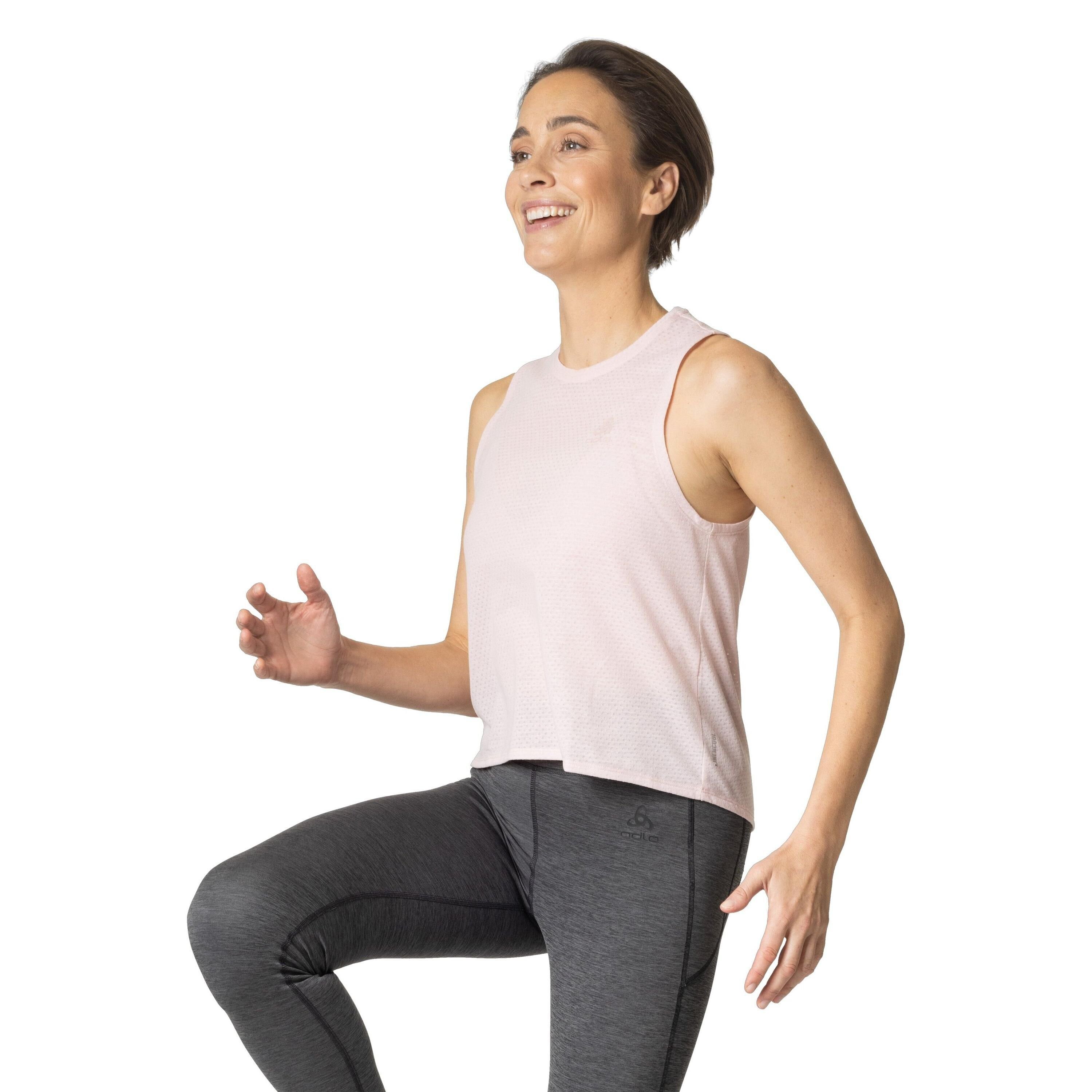 Odlo Muskelshirt Active 365 Linencool Tanktop mit Rundhalsausschnitt (1-tlg)
