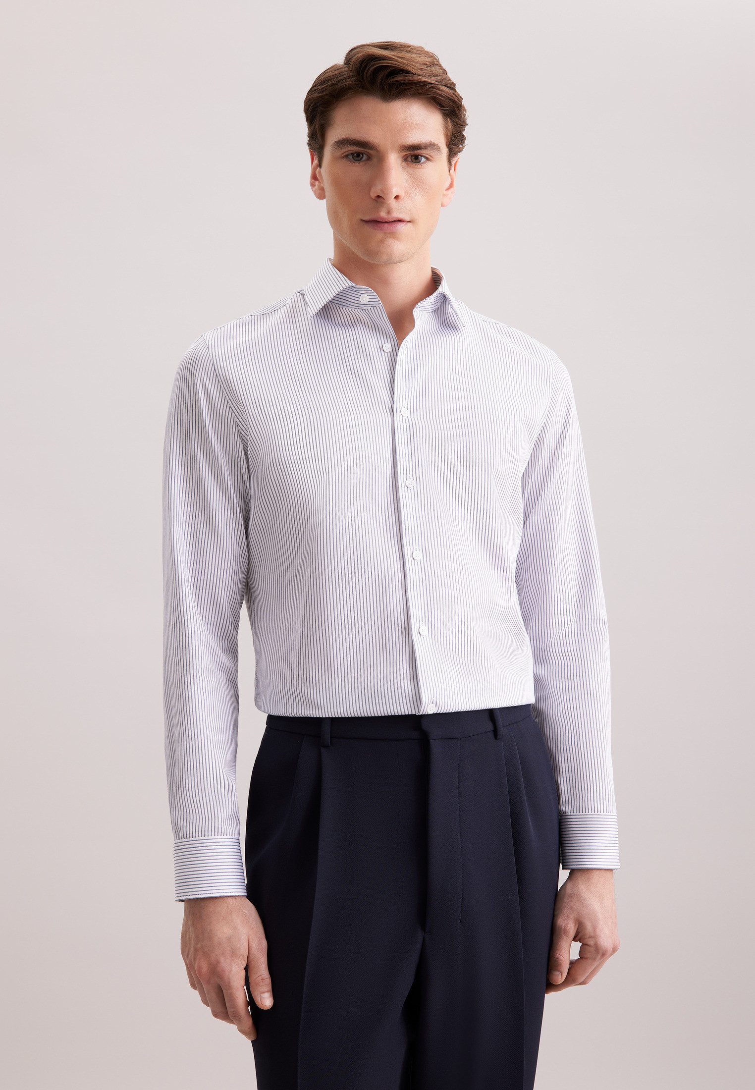 Businesshemd Schwarze Rose