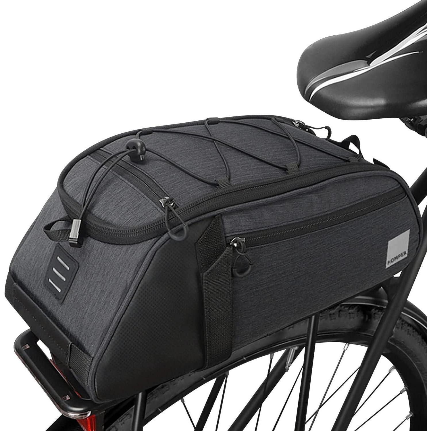 LuxusKollektion Fahrradtasche Fahrradtasche Satteltasche Gepäckträger Tasche Rucksack 8L