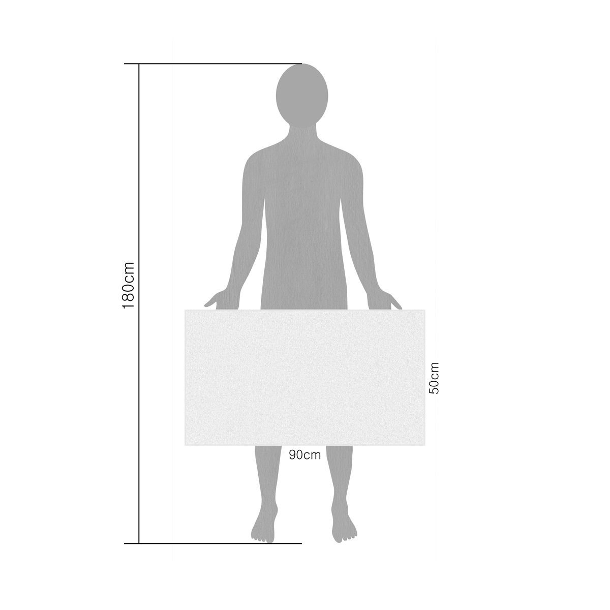 ARLI Handtuch Set Handtuch 100% anthrazit Rohstoff Handtuchaufhänger (4-tlg) Stück, + x modern Weiß 2 Set mit Serie praktisch klassischer Design er Baumwolle elegant schlicht 4 Frottier aus 2 Handtücher hochwertigem 4