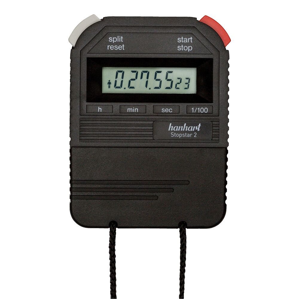 hanhart Stoppuhr Stoppuhr Stopstar 2, Batterie Mignonzelle (AA) 1,5 V