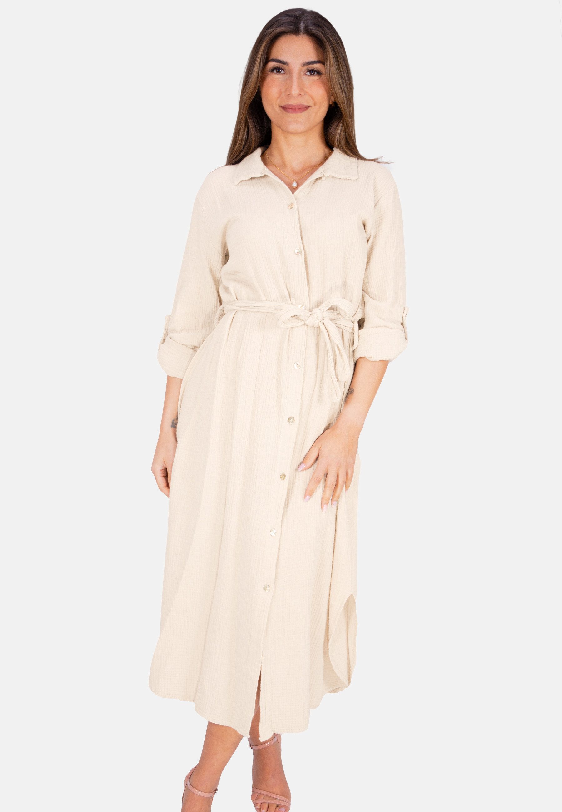 Seasons of April Blusenkleid Musselinkleid Victoria günstig online kaufen