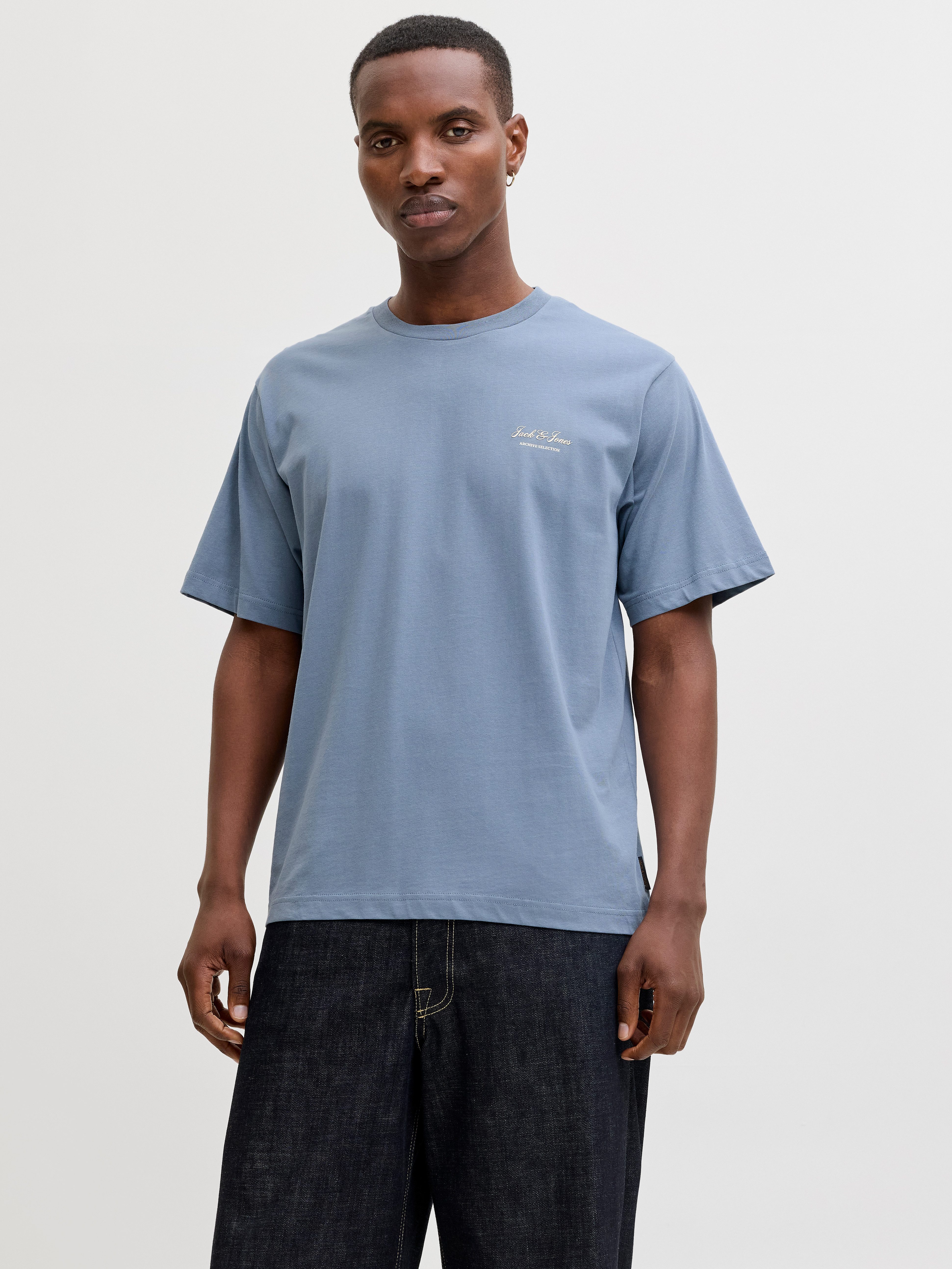 Jack & Jones Rundhalsshirt JJEARCHIVE GRAPHIC TEE SS O-NECK NOOS Baumwolle, günstig online kaufen