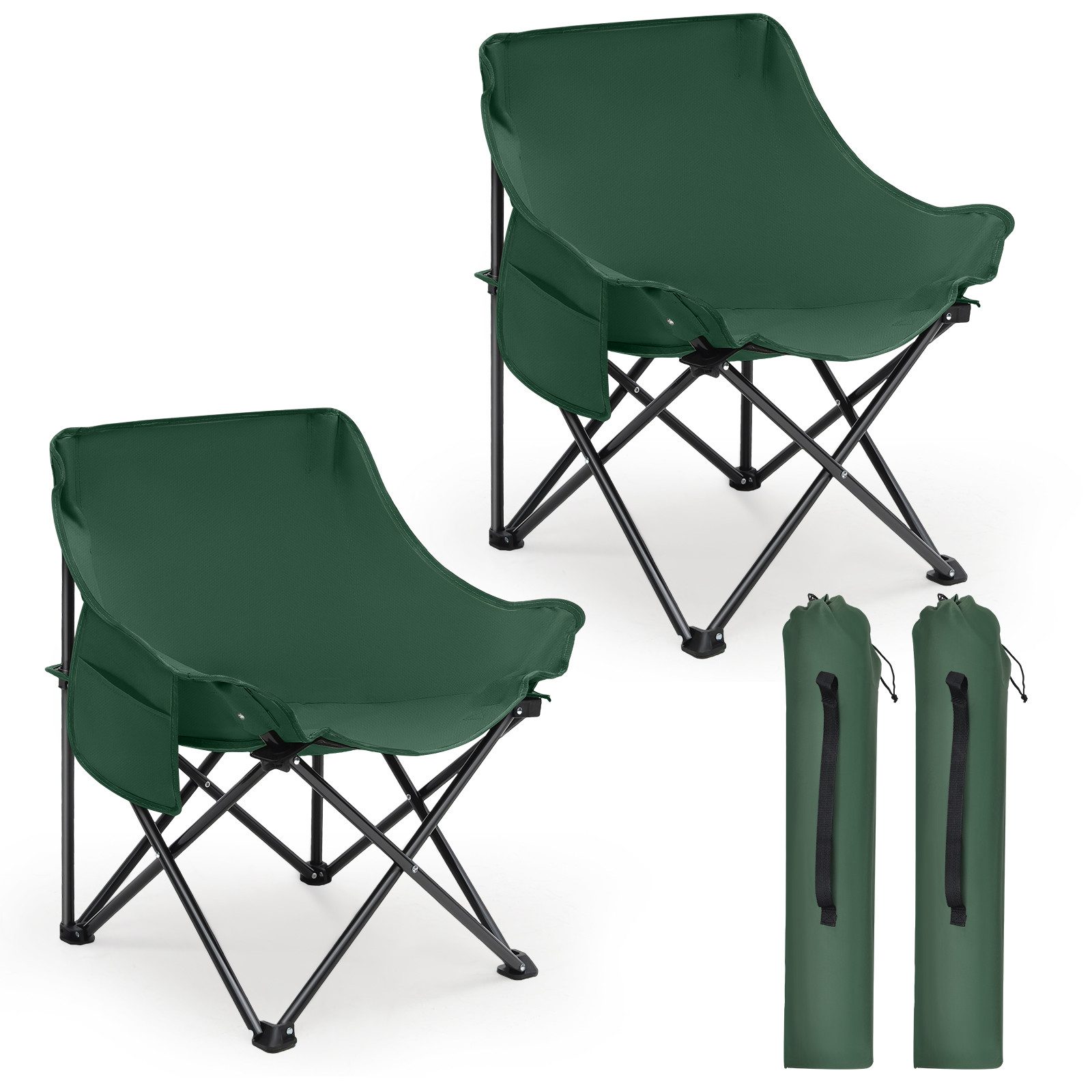 SUNULA Campingstuhl Campingstuhl Faltbar Angelstuhl Klappsessel mit Trageta günstig online kaufen