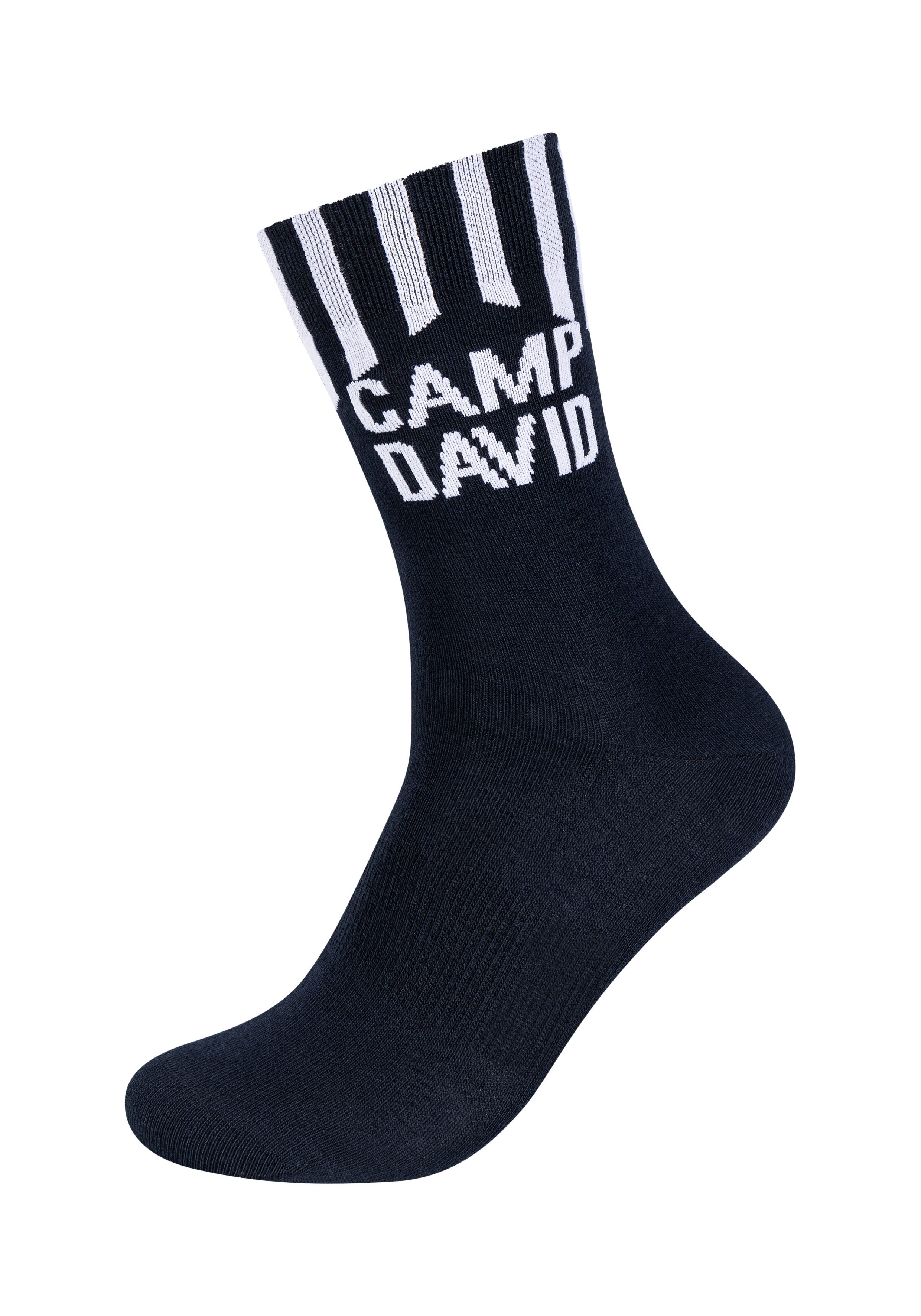 CAMP DAVID Socken casual (4 Paar) mit elastischem Bund günstig online kaufen