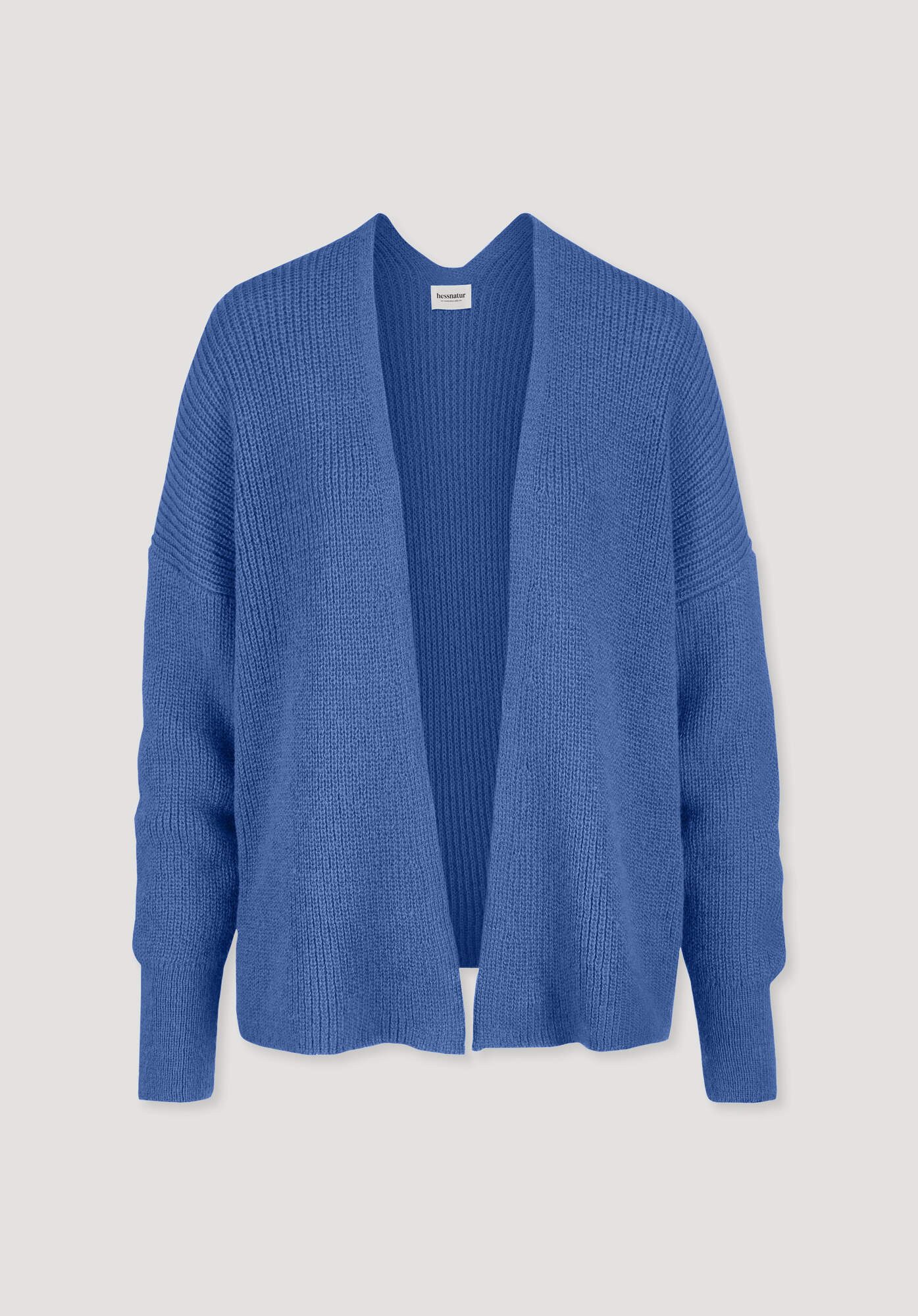 Hessnatur Strickjacke aus reinem Alpaka (1-tlg)