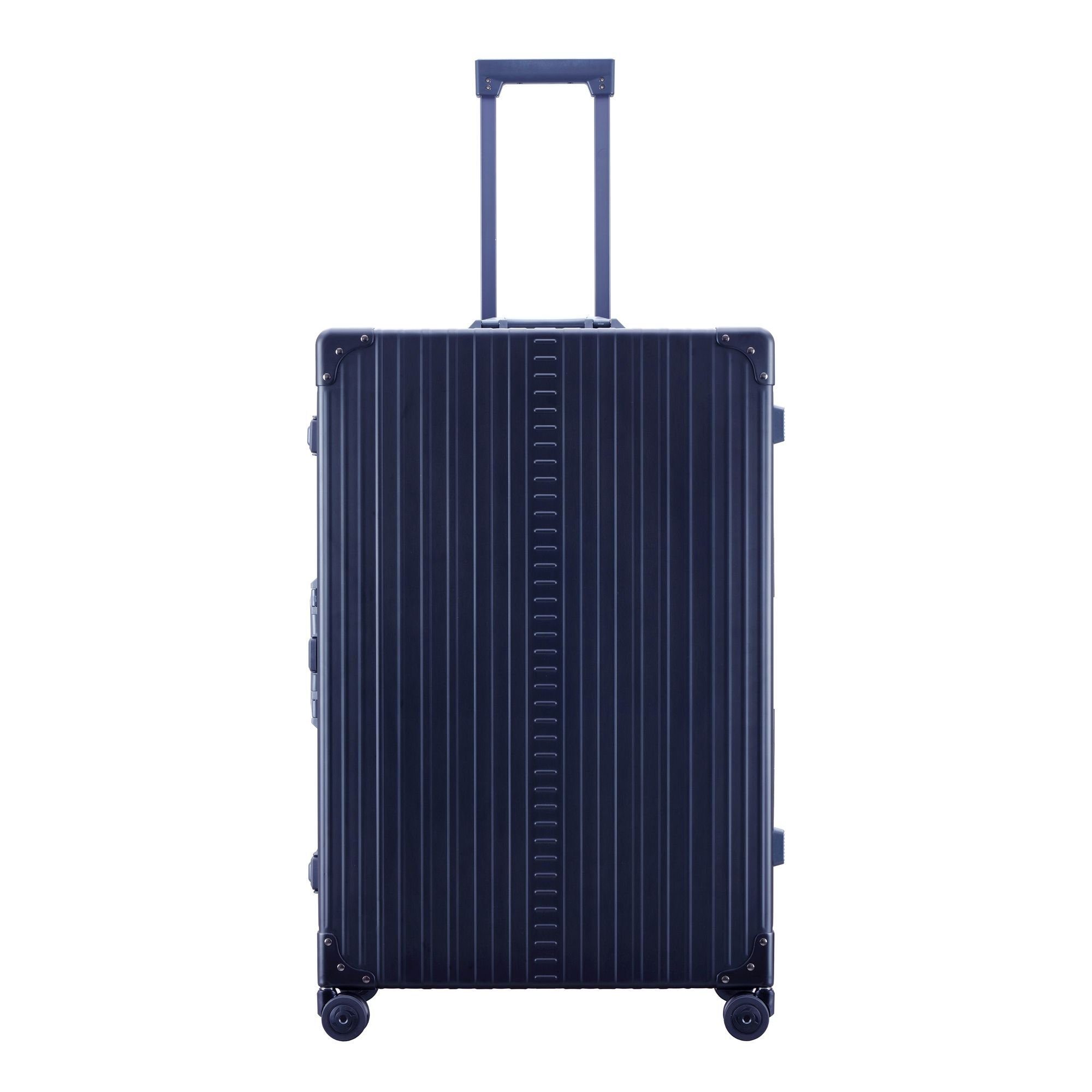 ALEON Hartschalen-Trolley Traveler, 4 Aluminium sapphire Rollen