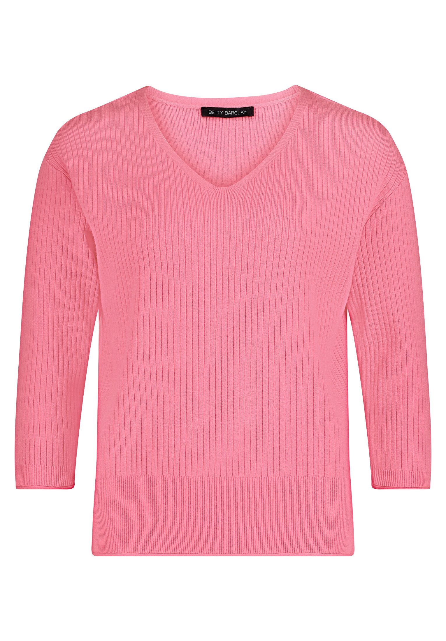 Betty Barclay Strickpullover Damen mit V-Ausschnitt (1-tlg)