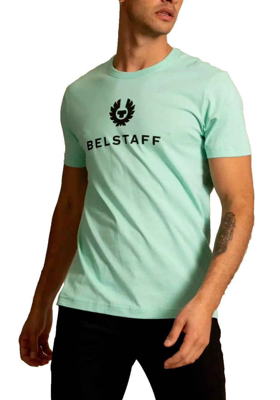 Belstaff T-Shirt Herren Signature Regular Cut Phoenix Logo Tee günstig online kaufen