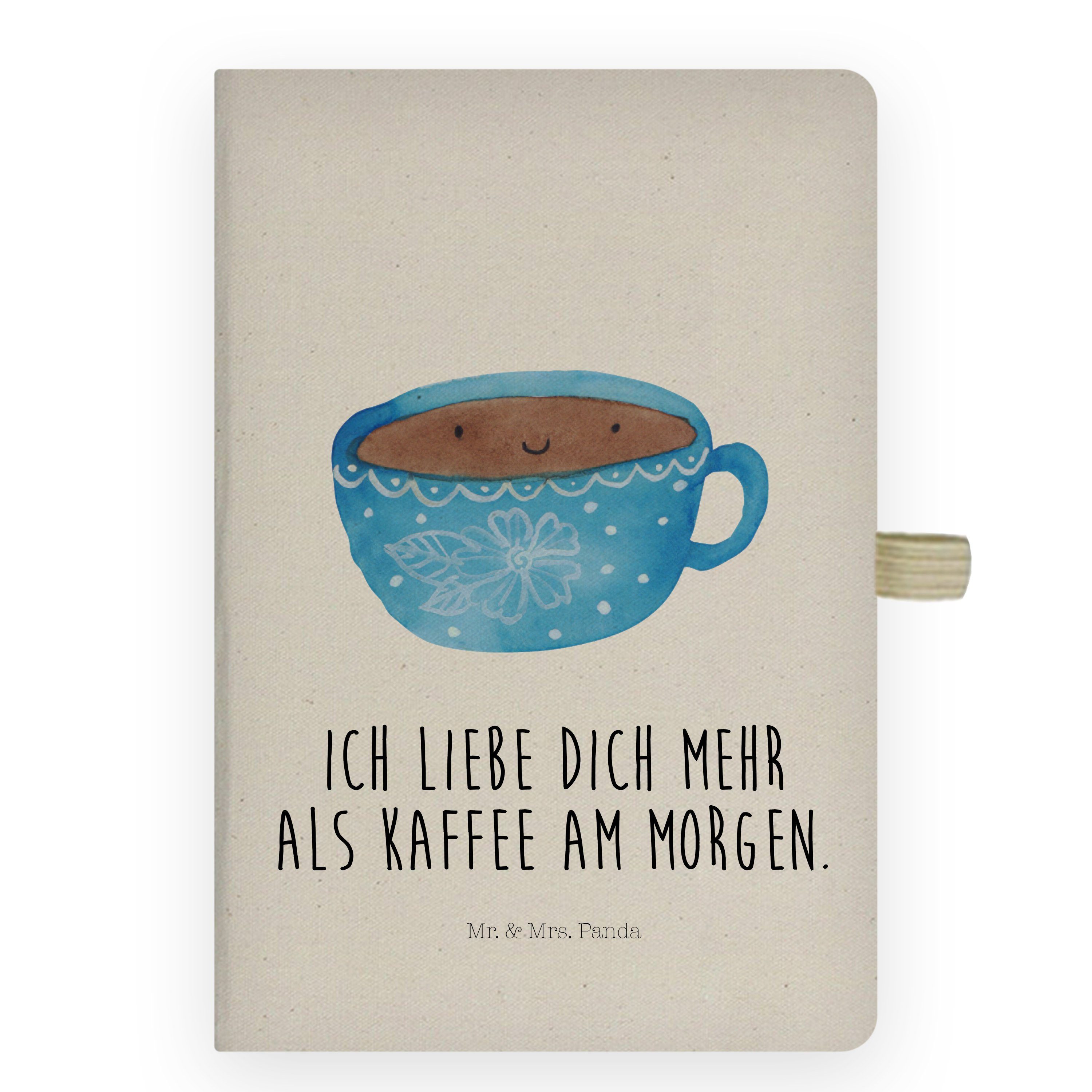 Mr. & Mrs. Panda Notizbuch Kaffee Tasse - Transparent - Geschenk, Adressbuch, Notizen, Genuss, N Mr. & Mrs. Panda