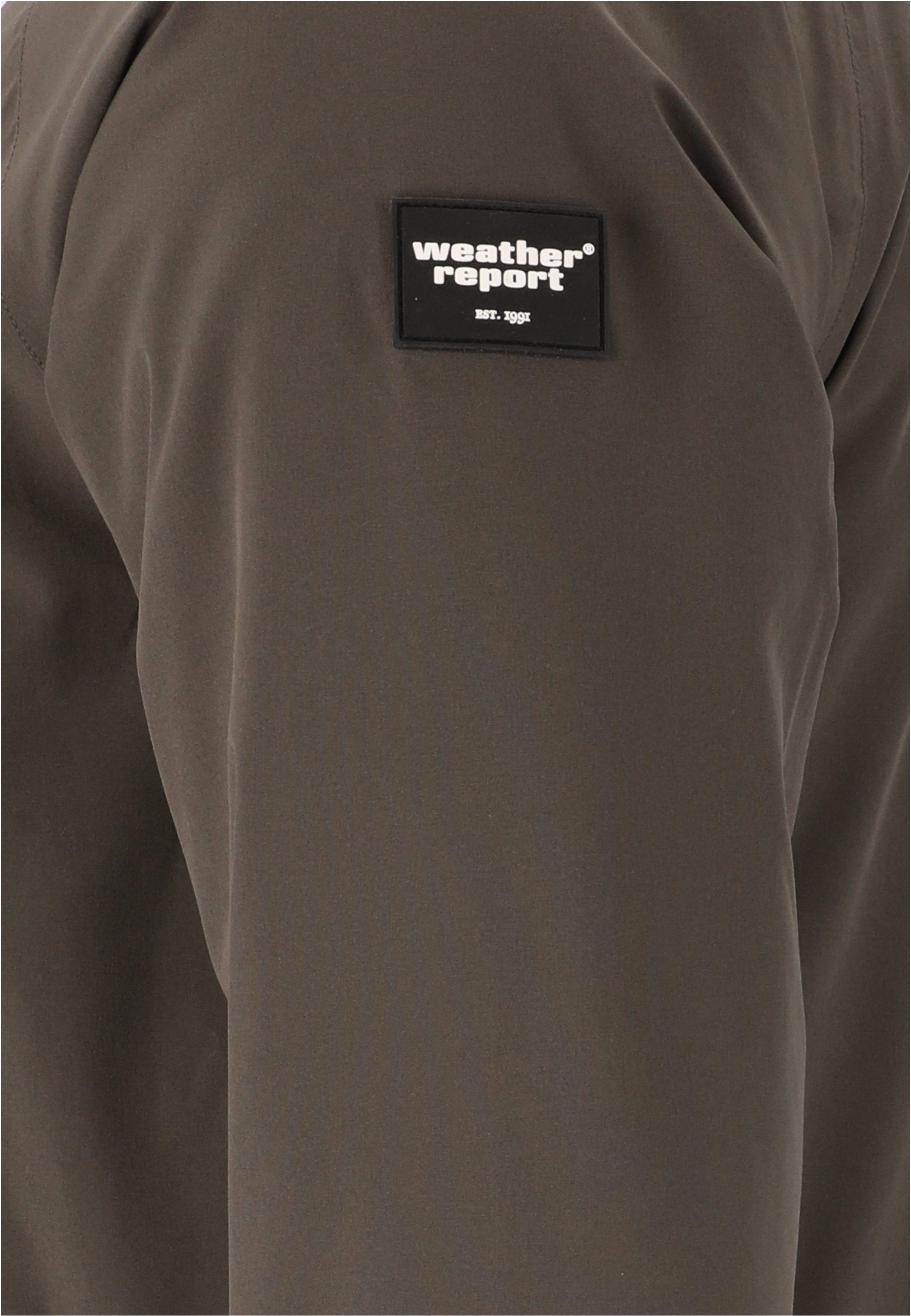 WEATHER REPORT Outdoorjacke Brennt mit wasserabweisender Membran