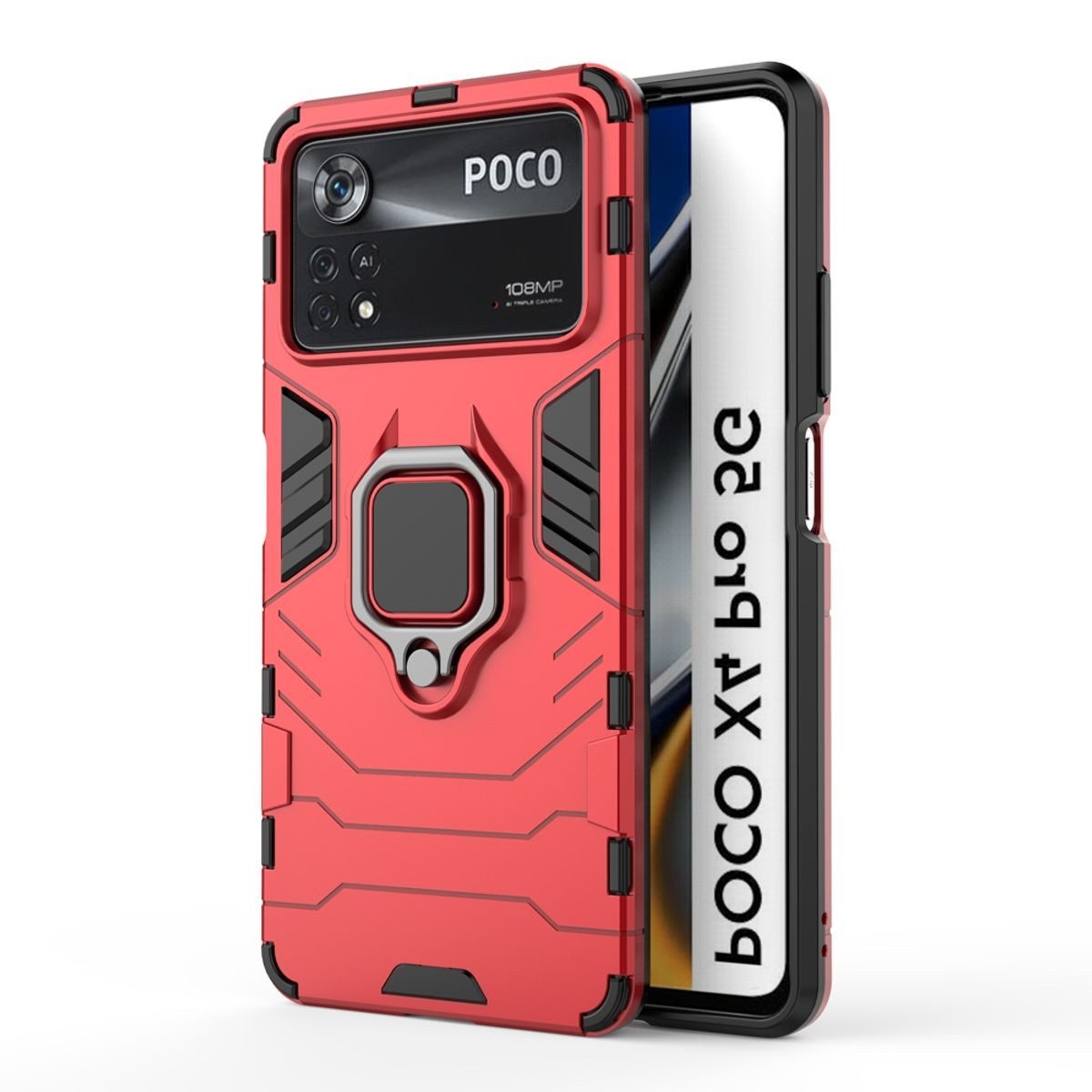 König Design Handyhülle Xiaomi Poco X4 Pro 5G, Schutzhülle Case Cover Backcover Etuis Bumper
